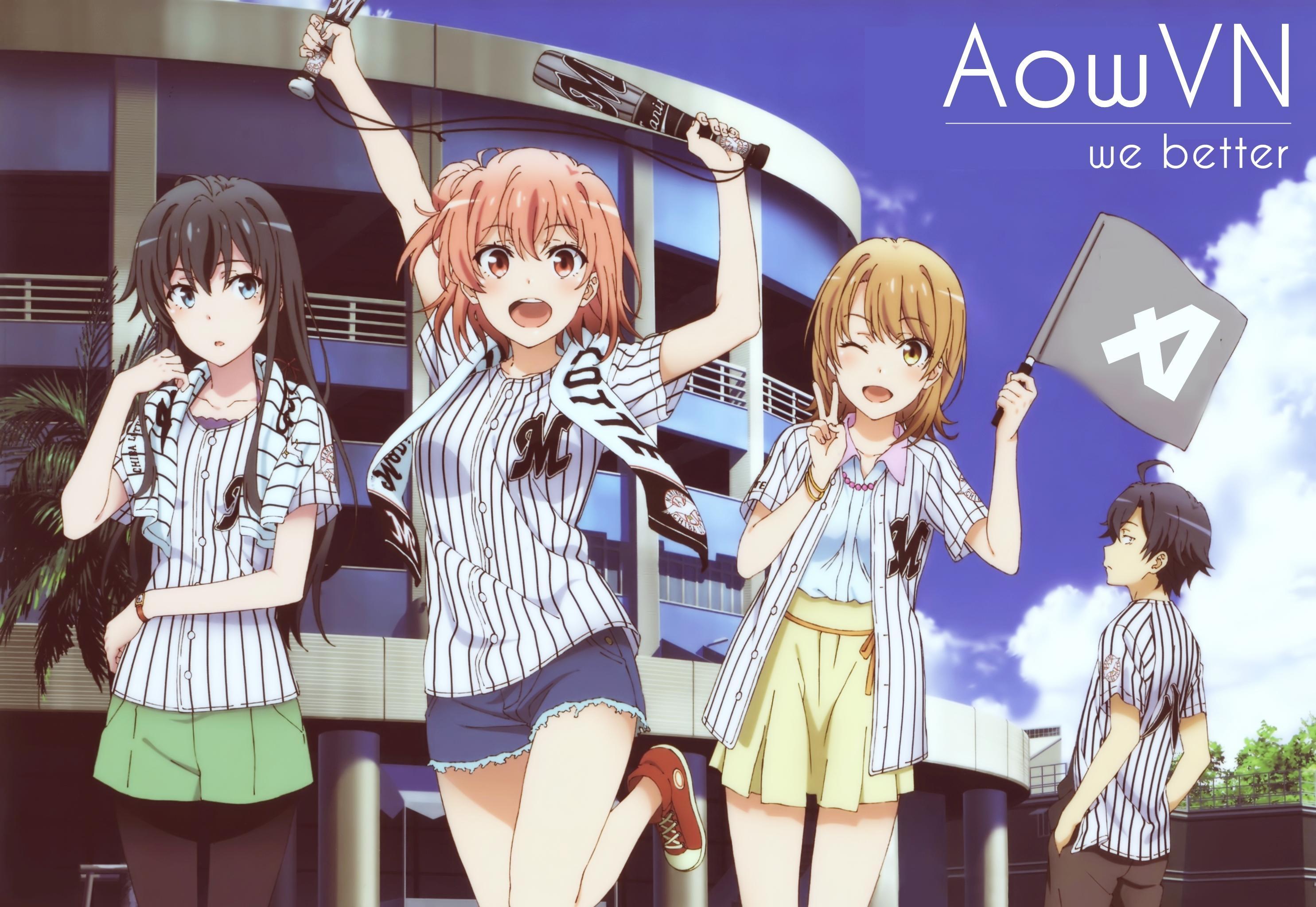 Yahari Ore no Seishun Love Comedy Wallpaper for MobileP