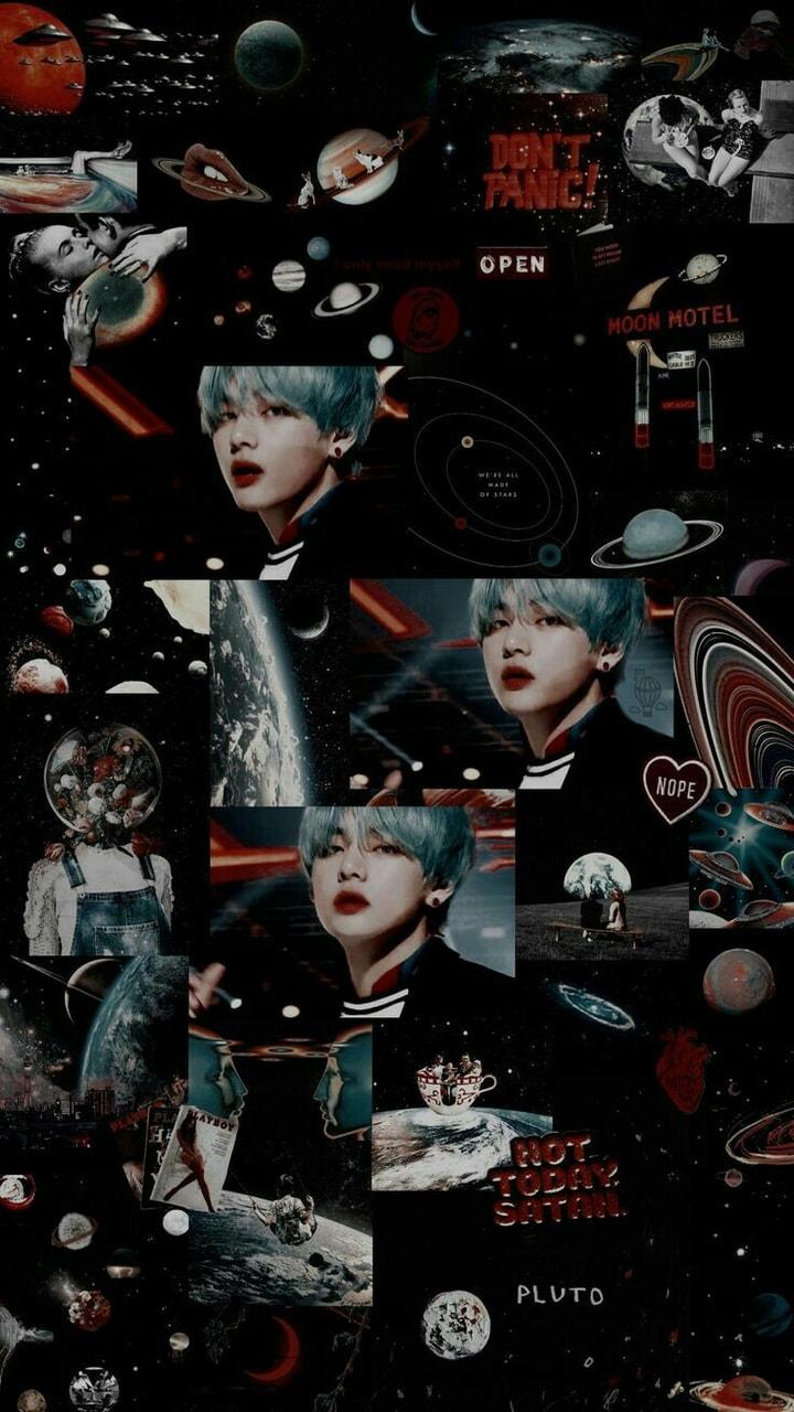 taehyung aesthetic wallpaper cr. bangtanwpapers uploaded