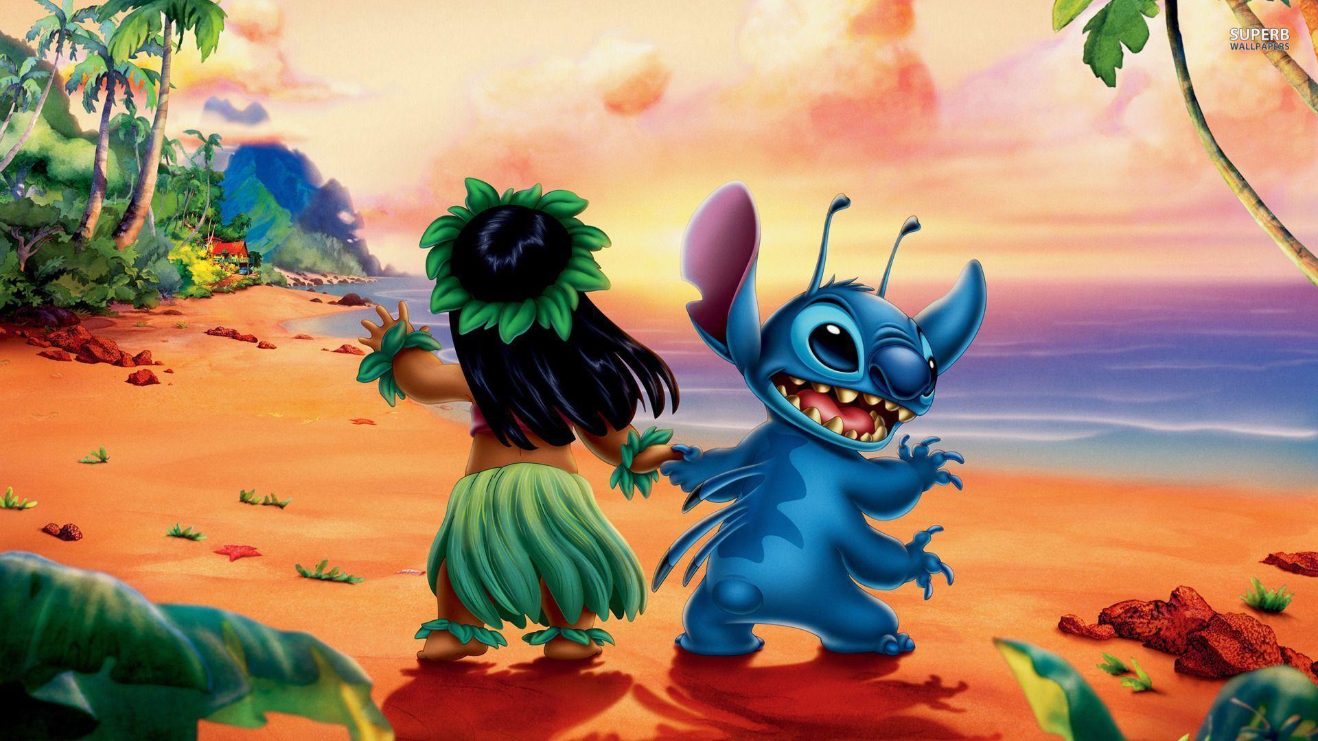 Stunning Lilo And Stitch Desktop Wallpaper image For Free