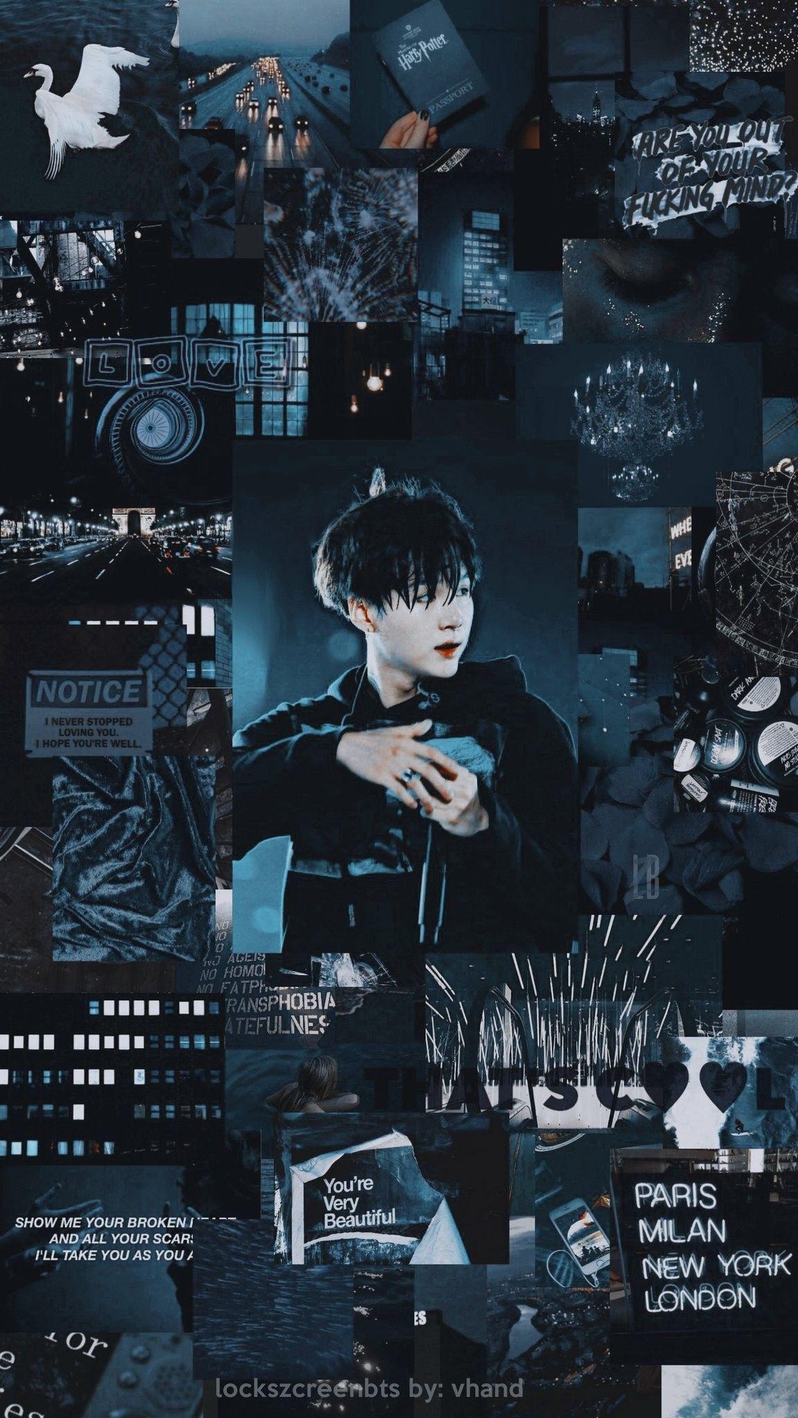 Yoongi Aesthetic Wallpaper Credits To Twitter Lockszcreenbts