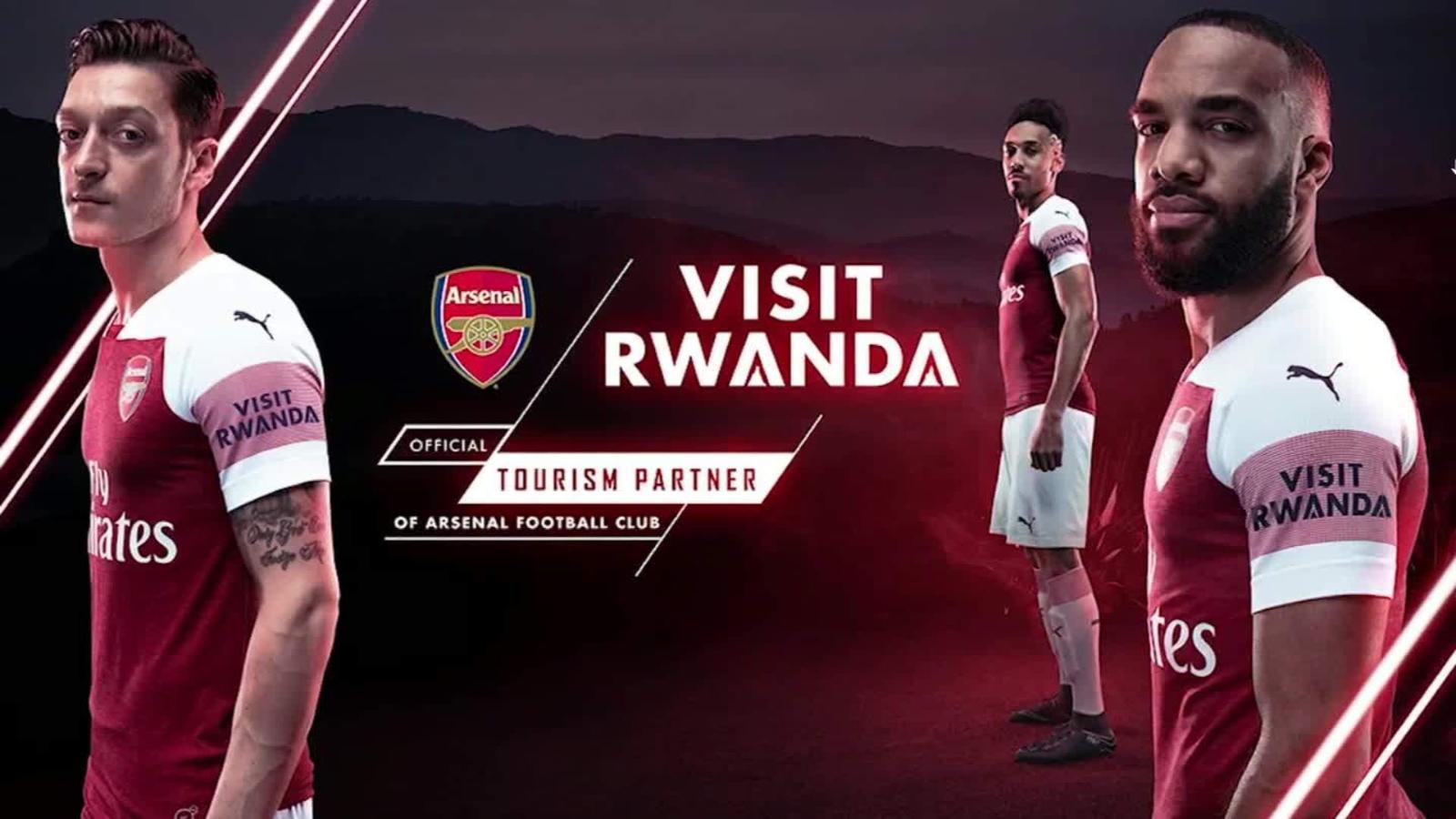 Arsenal sponsored by. Rwanda?