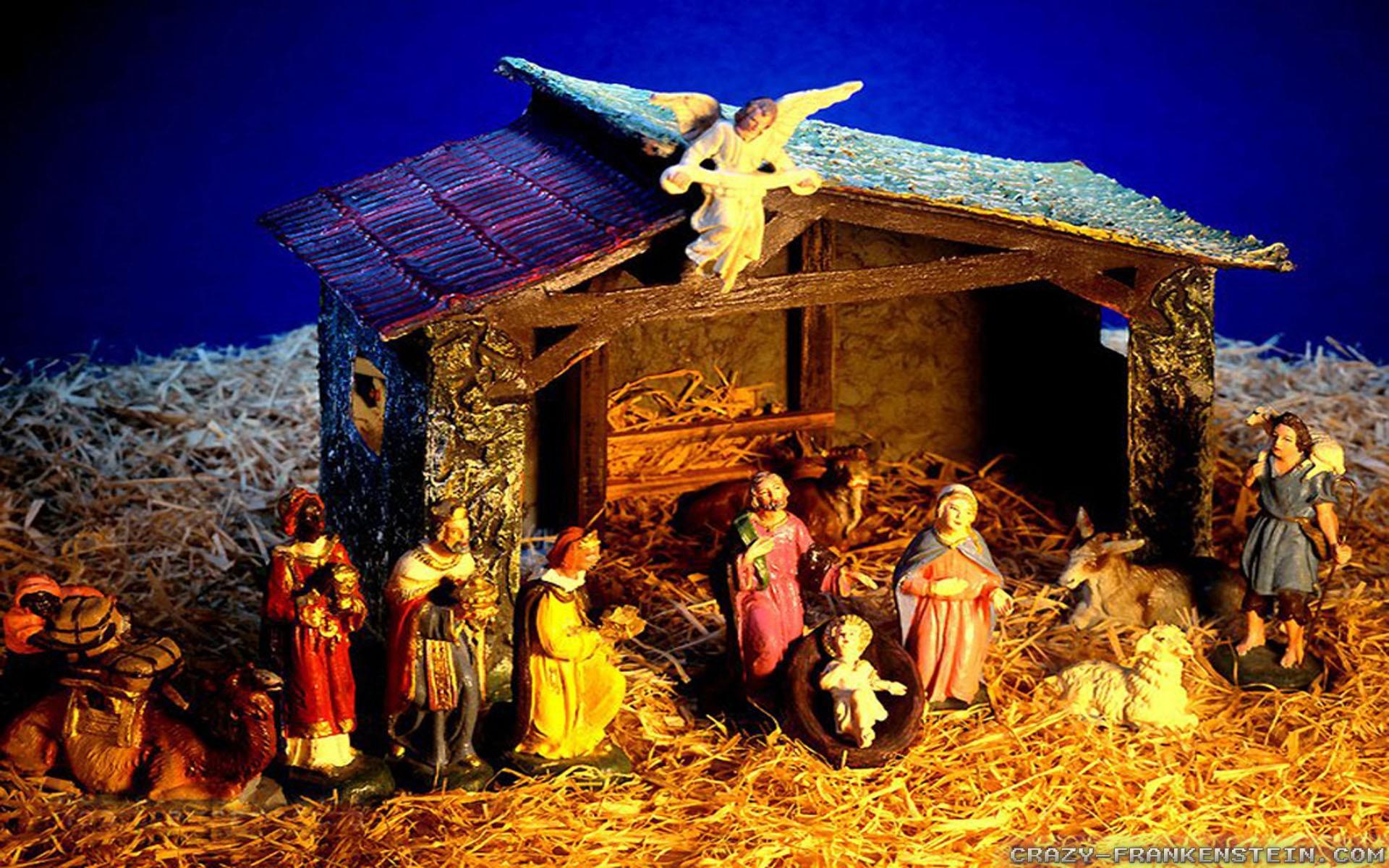 Christmas Nativity Scene wallpaperDownload free HD