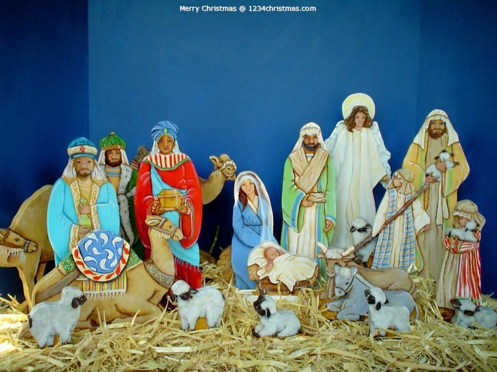Christmas Nativity Scene HD Wallpaper. Christmas nativity