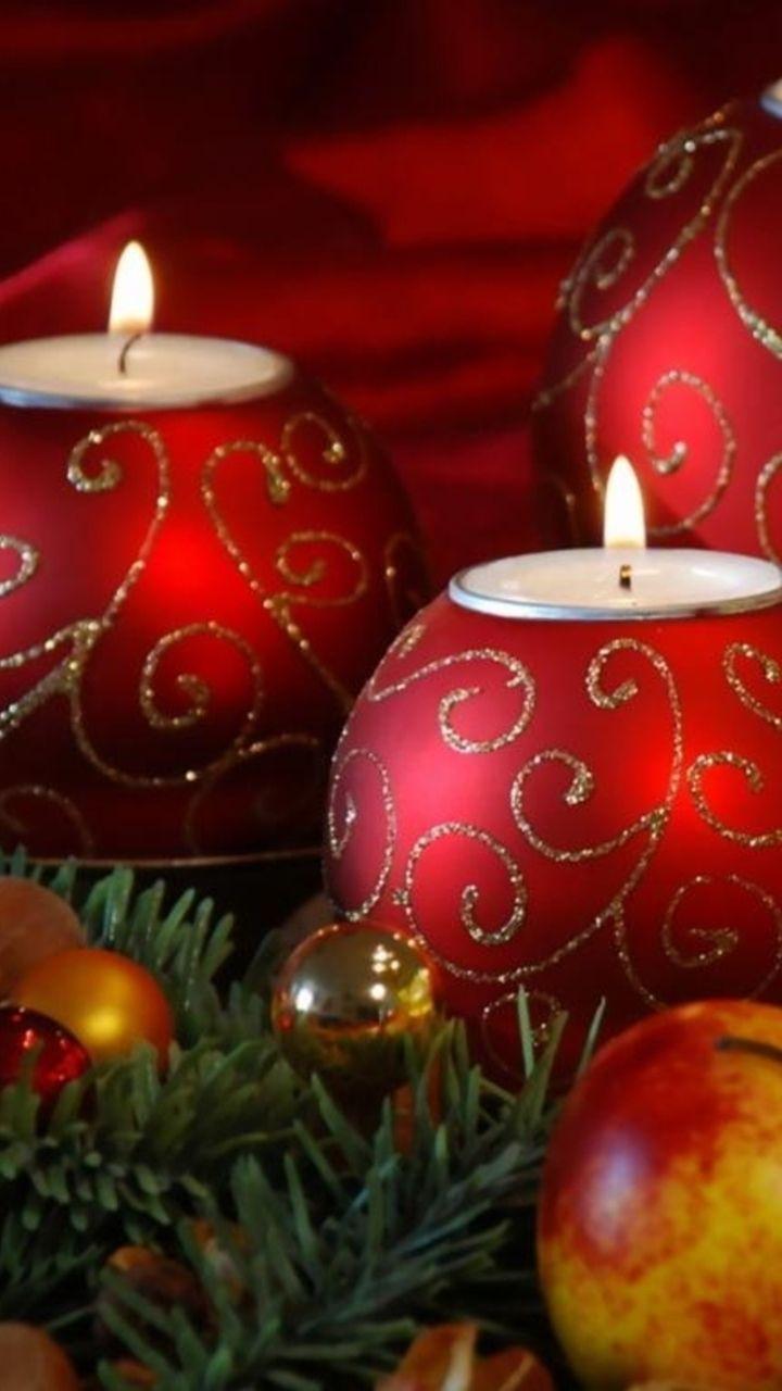 God Bless You Christmas Candles Wallpaper HD Wallpaper