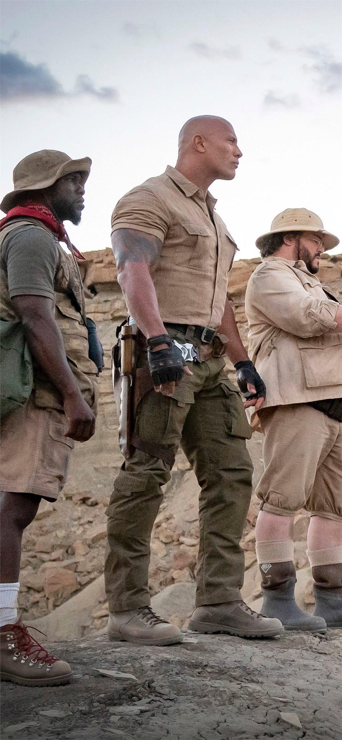 jumanji the next level 2019 4k iPhone 11 Wallpaper Free