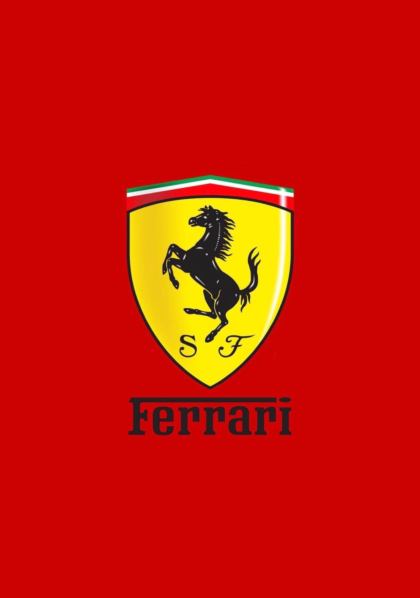 Ferrari Scudetto Red Checkered Car Flag 3