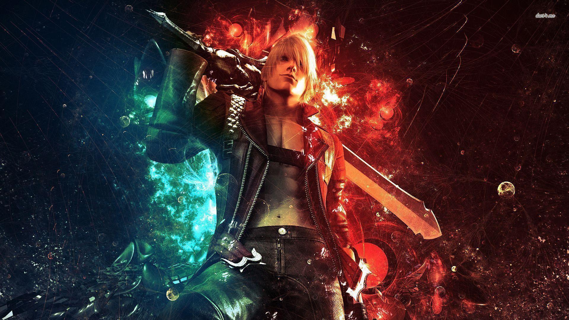 Devil May Cry 3, ps2, dante, action, game, dmc, HD wallpaper