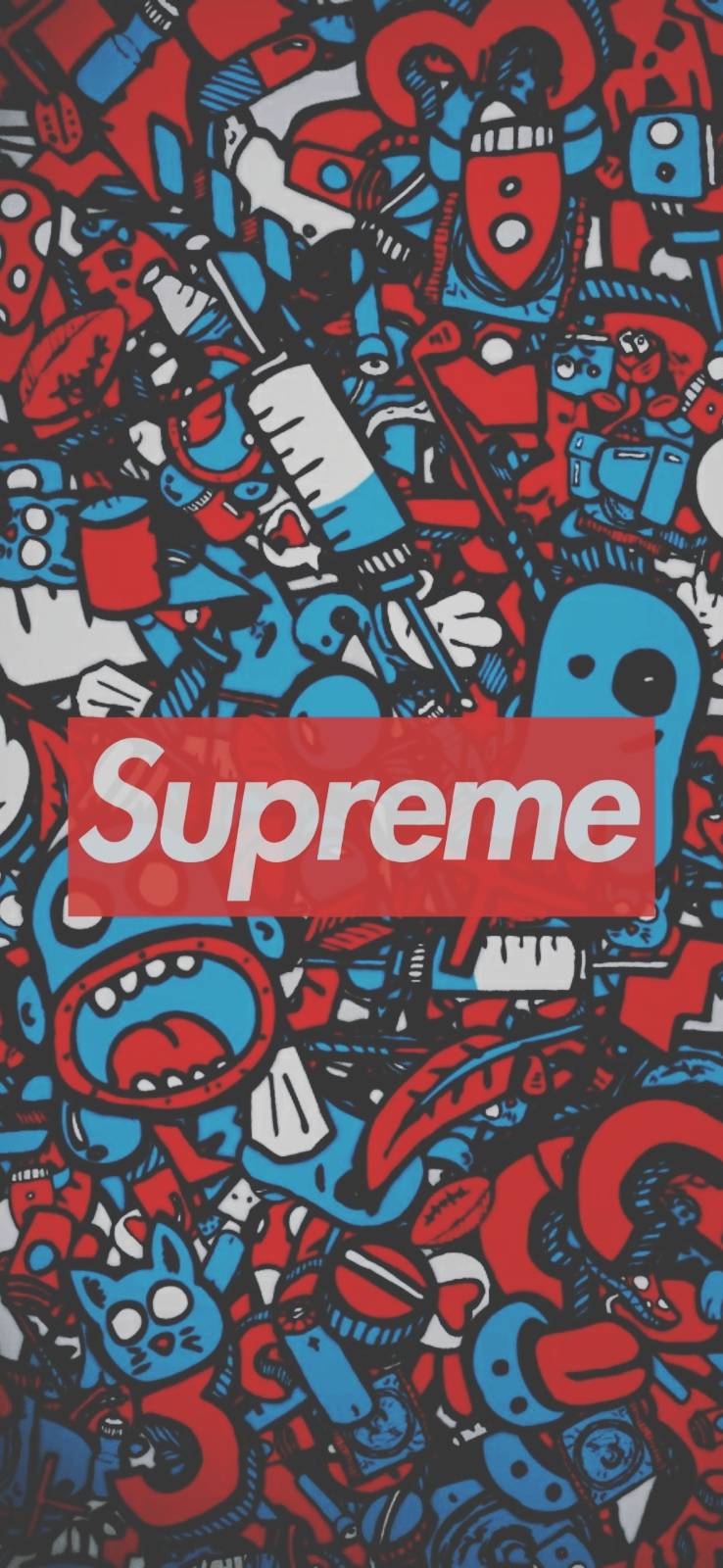 Supreme iPhone Wallpaper