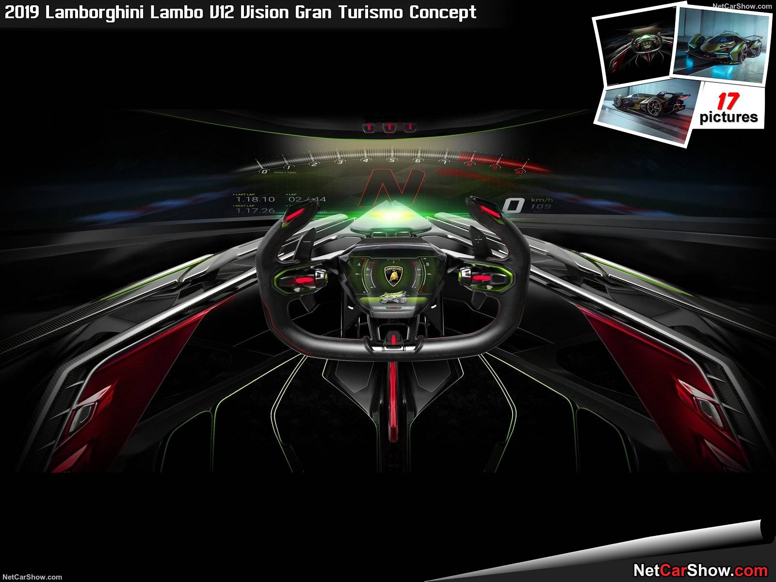 Lamborghini Lambo V12 Vision Gran Turismo Concept 2019