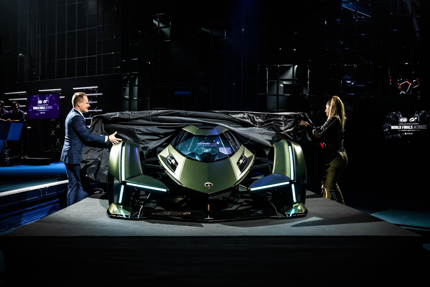 Lamborghini's V12 Vision GT is a digital concept you'll be