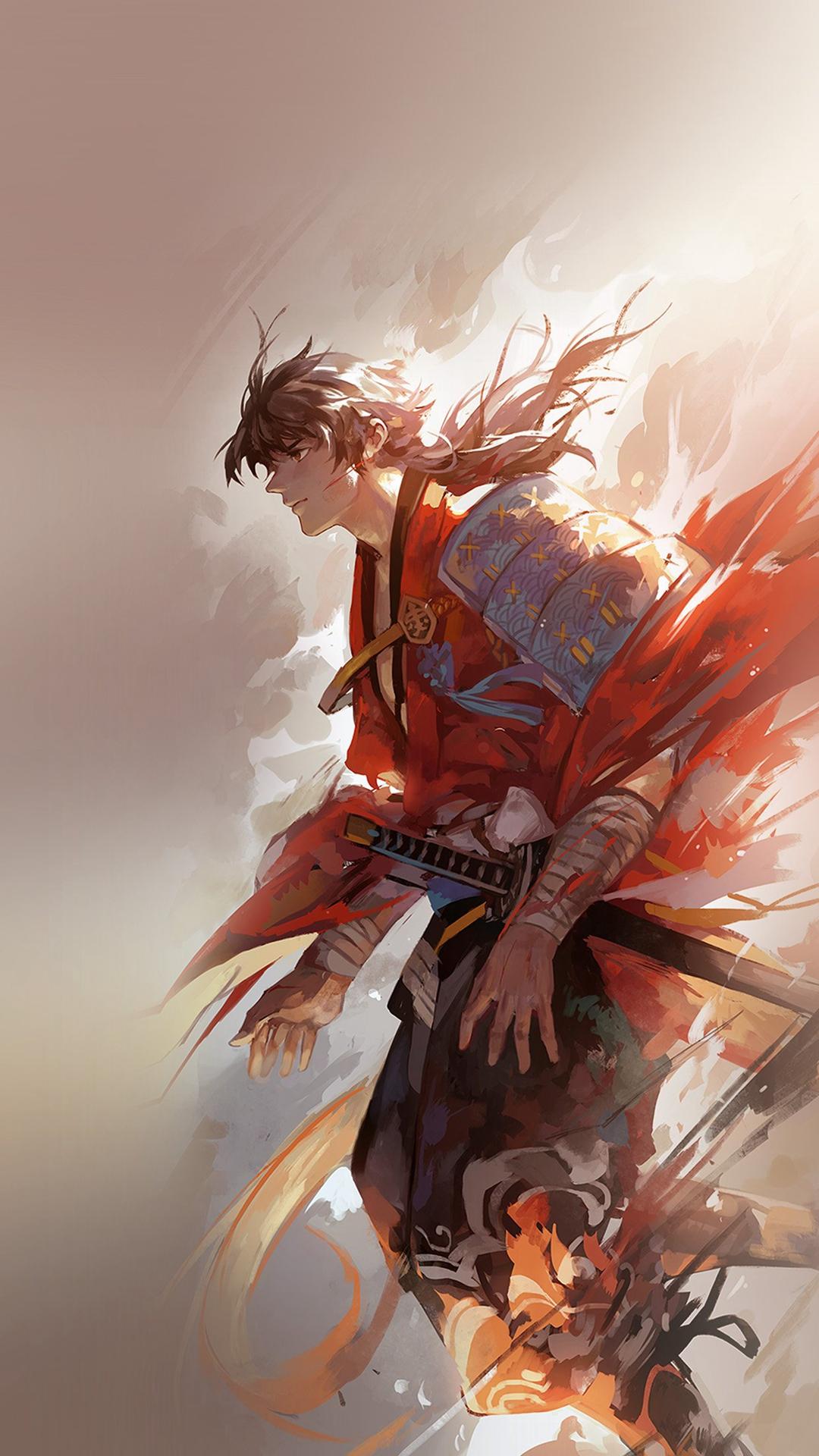 Hanyijie Hero Red Handsome Illustration Art Anime iPhone 8