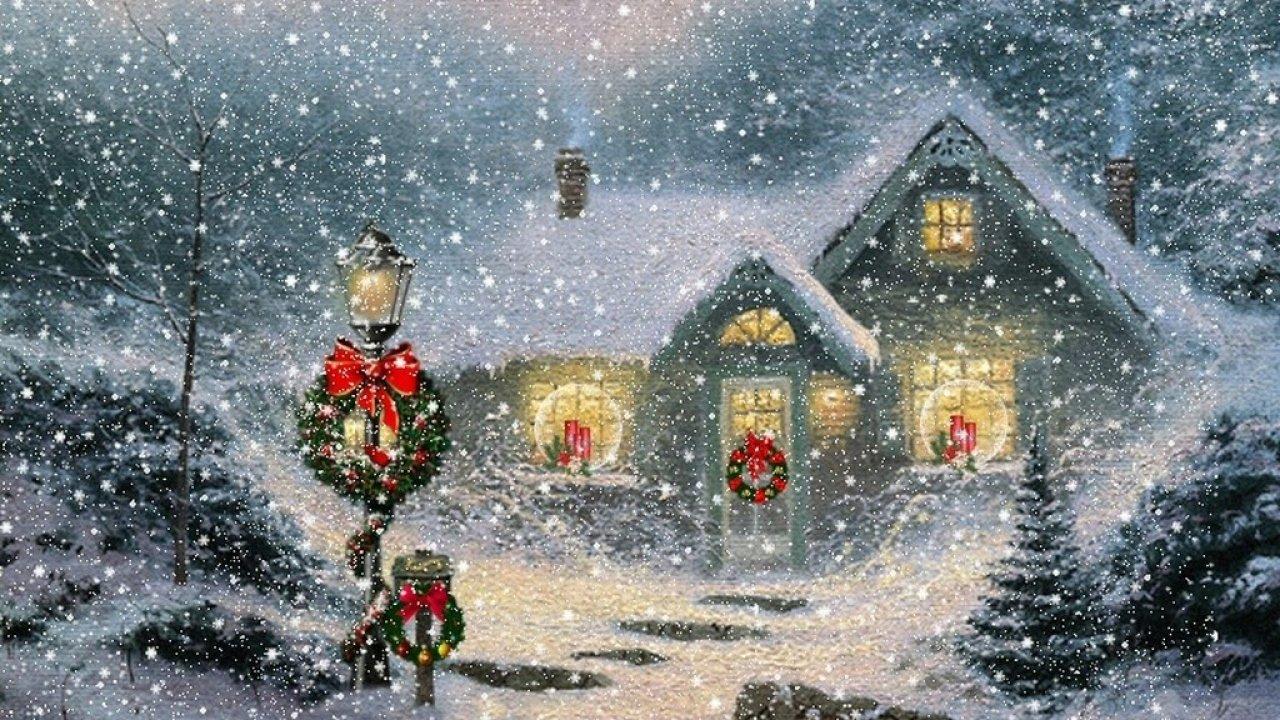 Free download Thomas Kinkade Christmas Wallpaper Desktop