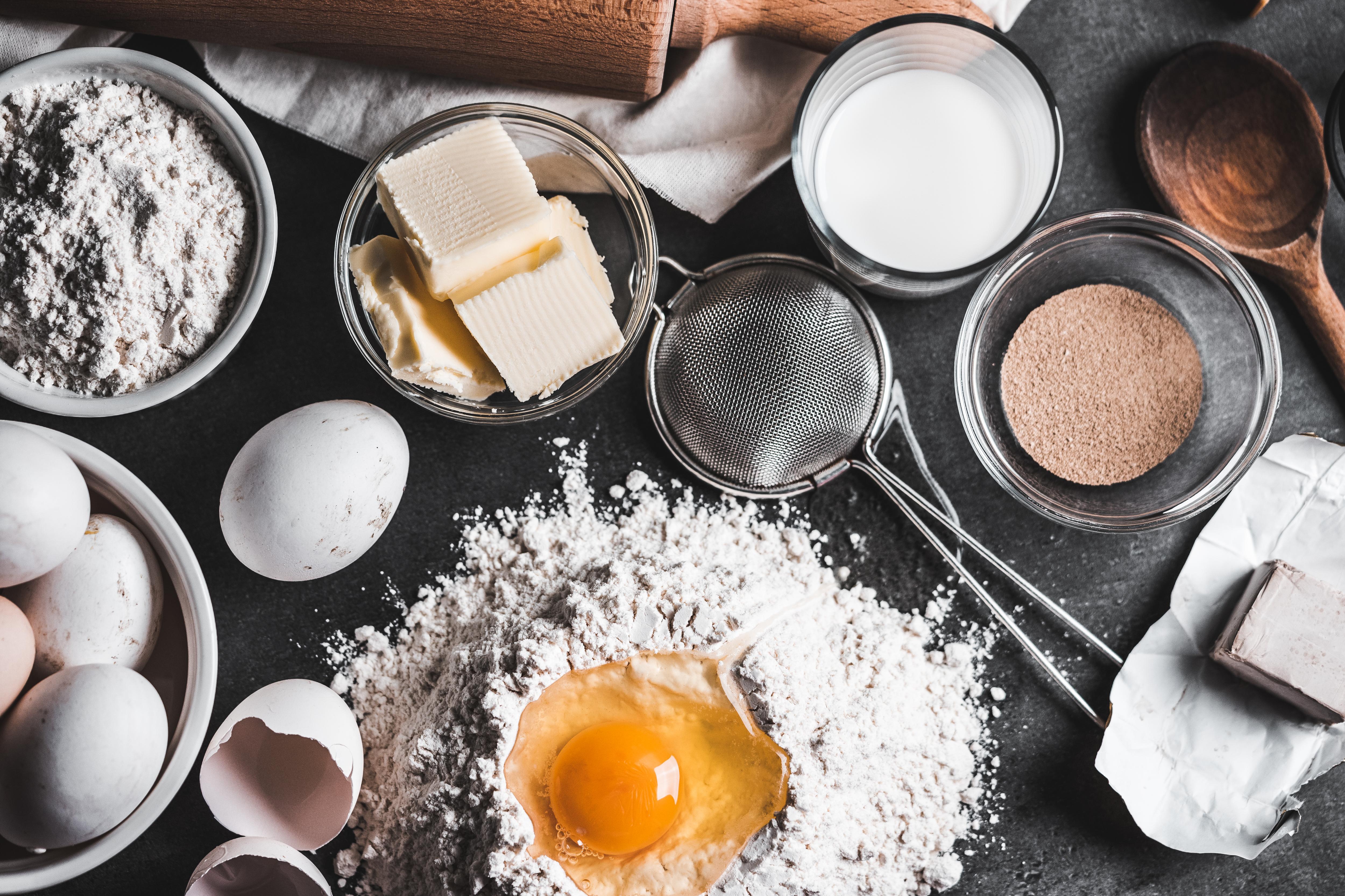 Ingredients for Homemade Baking Free