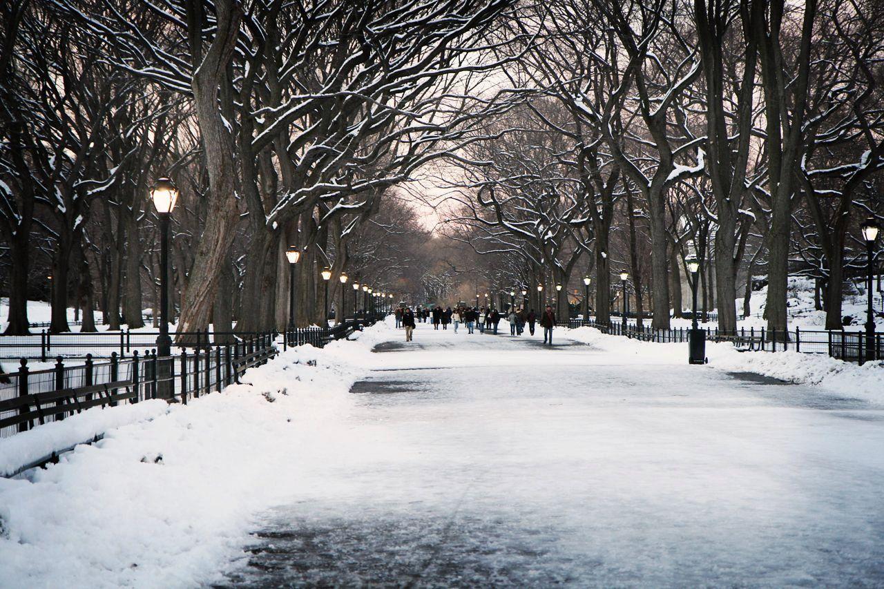 Christmas Central Park Wallpapers Wallpaper Cave