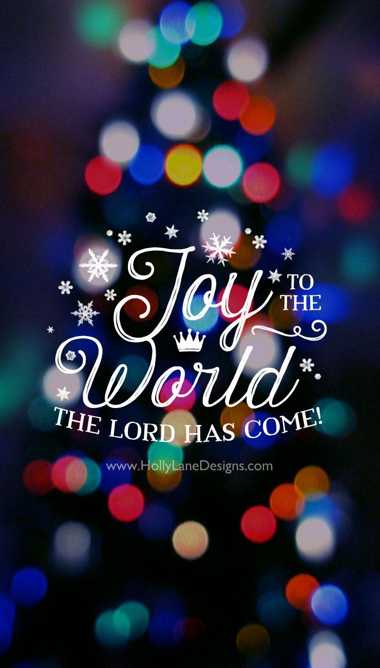 Joy to the World. Christmas wallpaper, Christian christmas