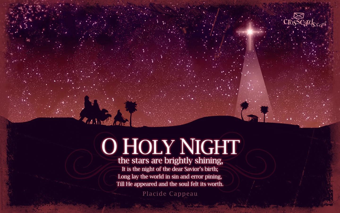 O Holy Night Wallpaper. Holy Week Facebook Wallpaper, Holy Wallpaper and Melancholy Wallpaper