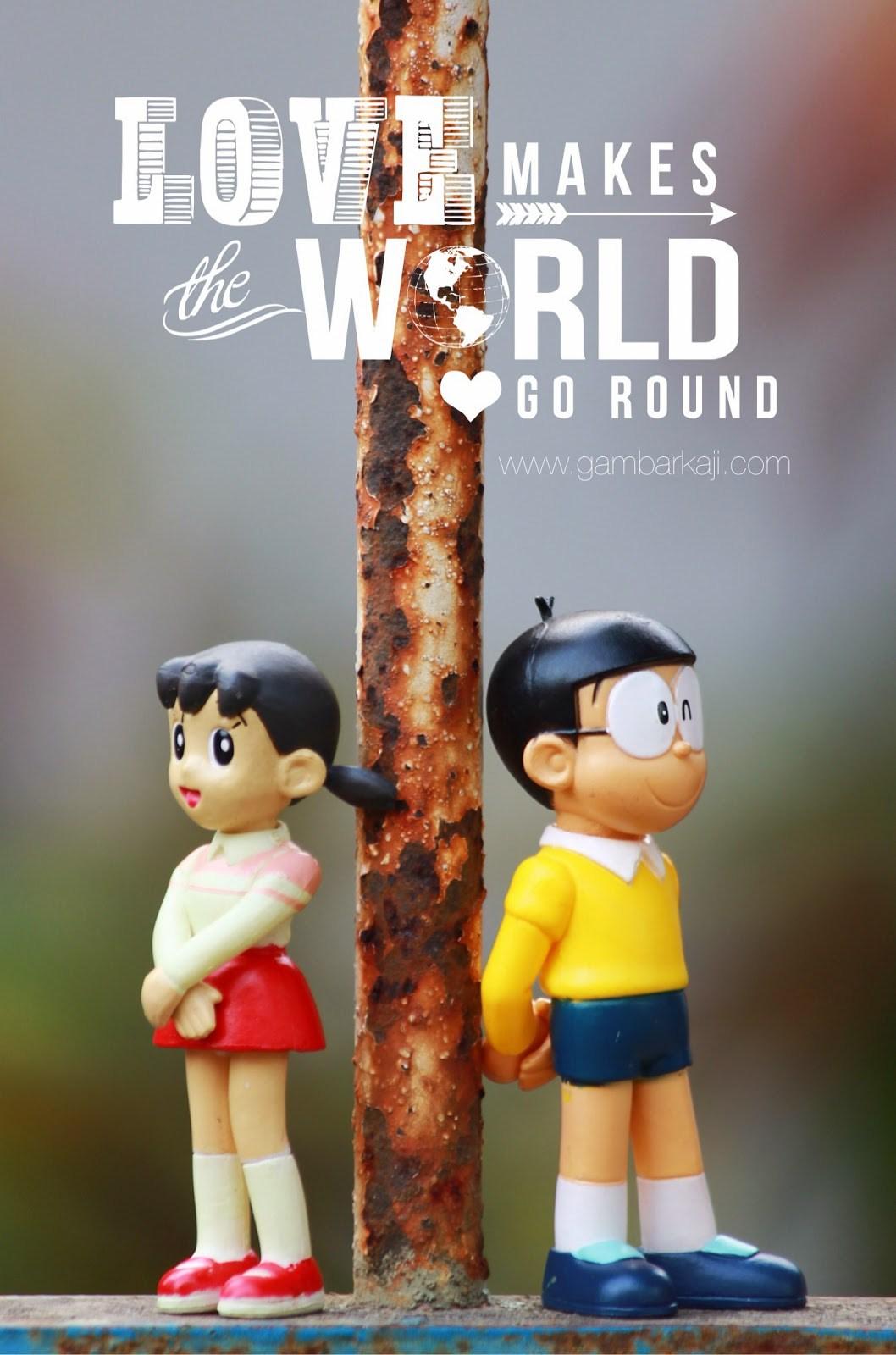 Download Nobita Shizuka Love Story 3D Movie Wallpaper | Wallpapers.com