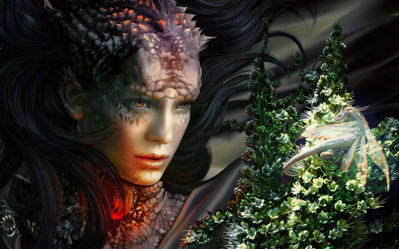 Free download 3D Fantasy Warrior Wallpaper Women Dream
