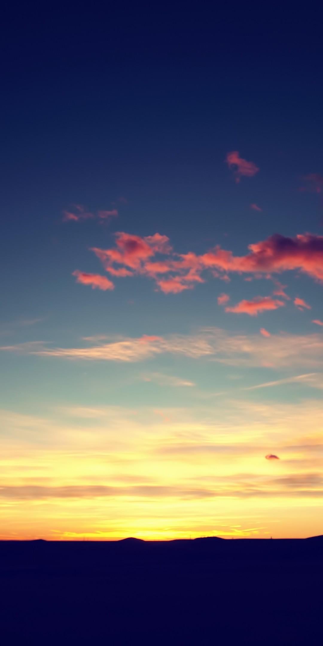 Sunset Sky Ultra HD Wallpaper [1080x2160]