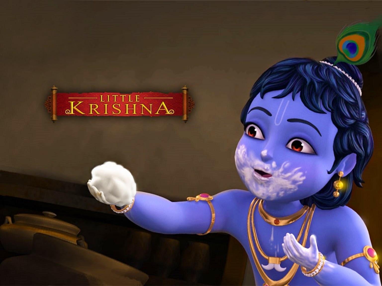 Little Krishna HD Wallpapers - Wallpaper Cave