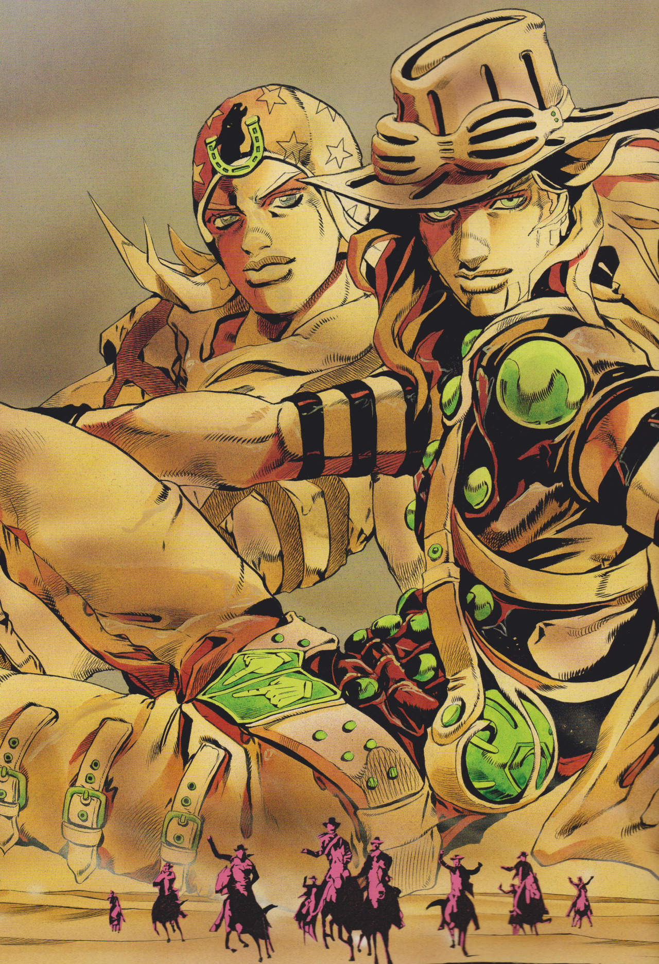 Johnny Joestar and Scan Gallery