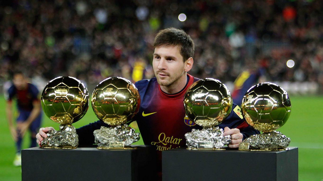 Lionel Messi Ballon d'Or wallpaper