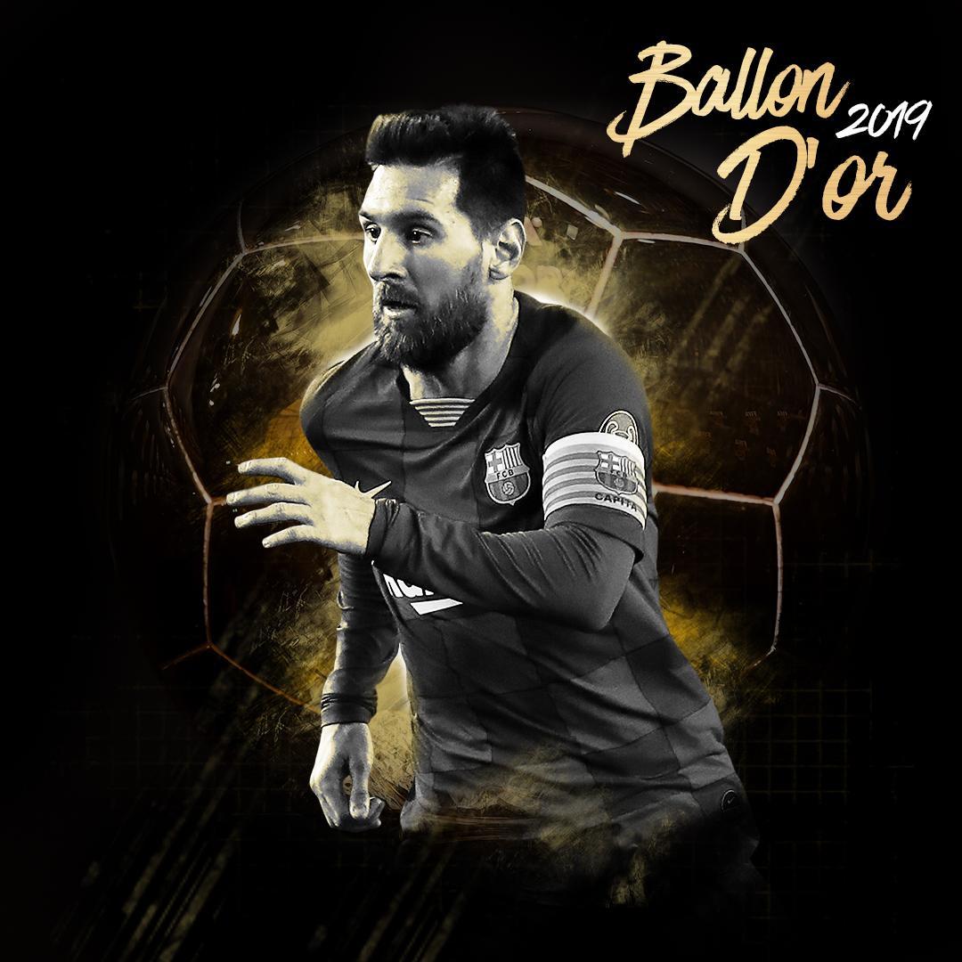 Ballon d'Or 2019 Messi wallpaper