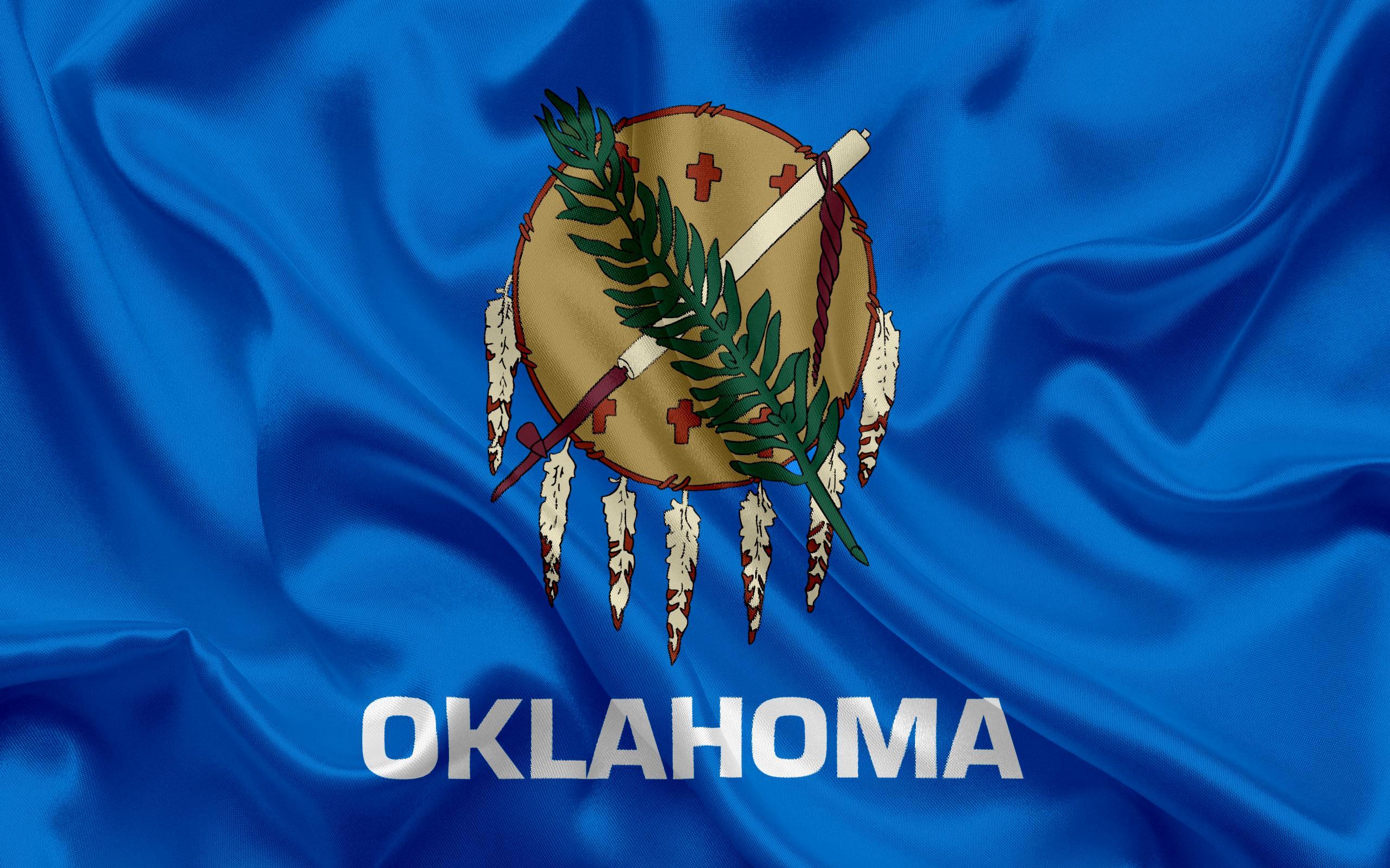 Download wallpaper Oklahoma State Flag, flags of States
