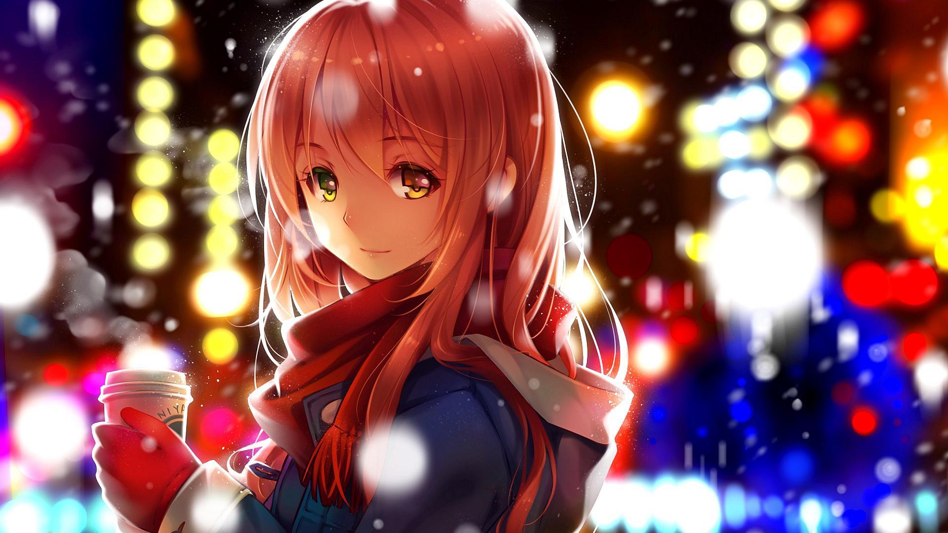 My Collection Of Christmas Winter Anime Background (x Post From R Animewallpaper)