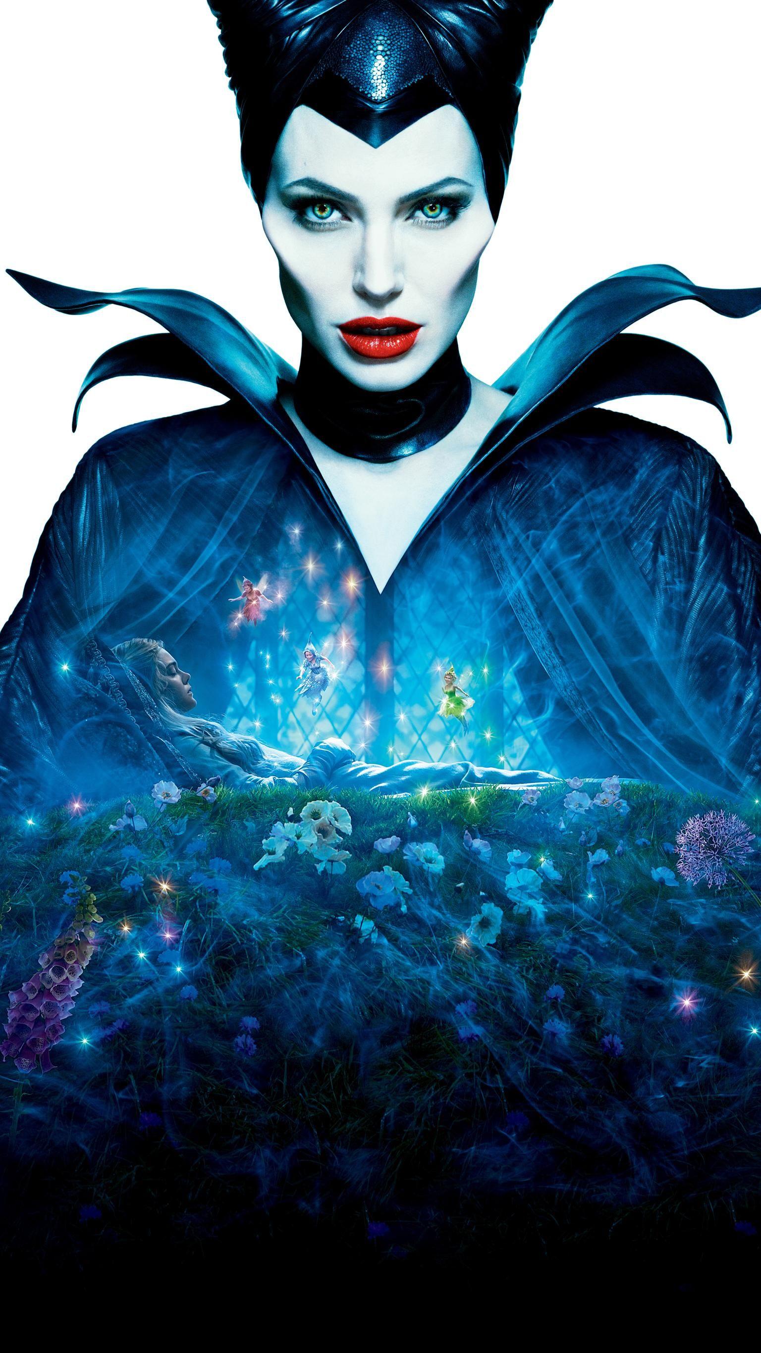 Maleficent (2014) Phone Wallpaper. Maleficent 2014
