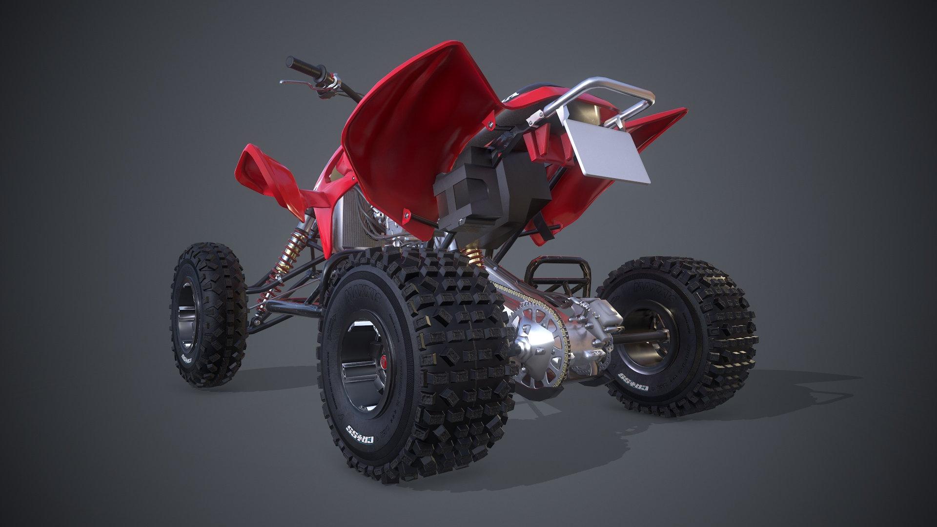 MX vs ATV All Out Honda TRX450R