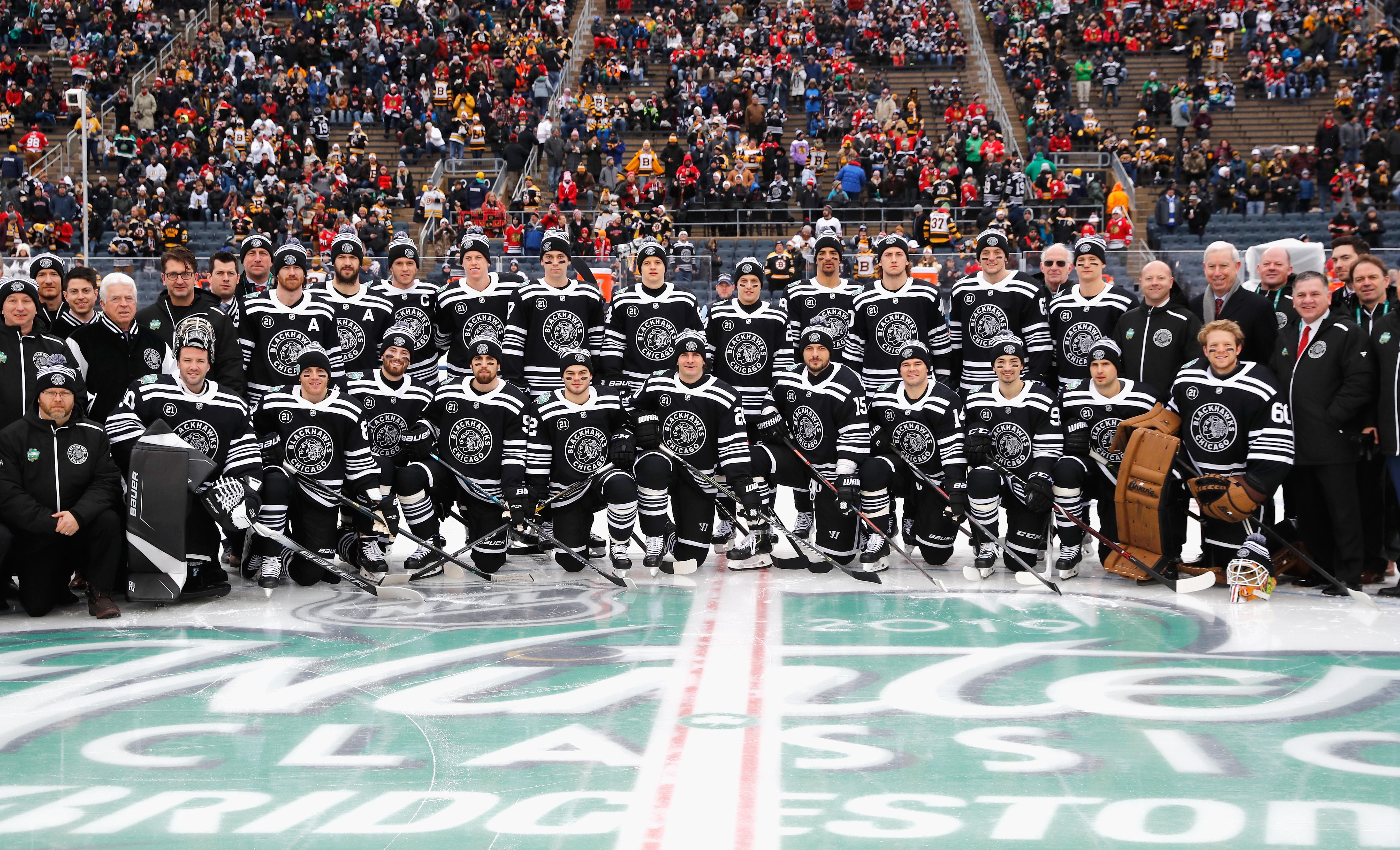 Blackhawks Winter Classic Wallpapers Wallpaper Cave