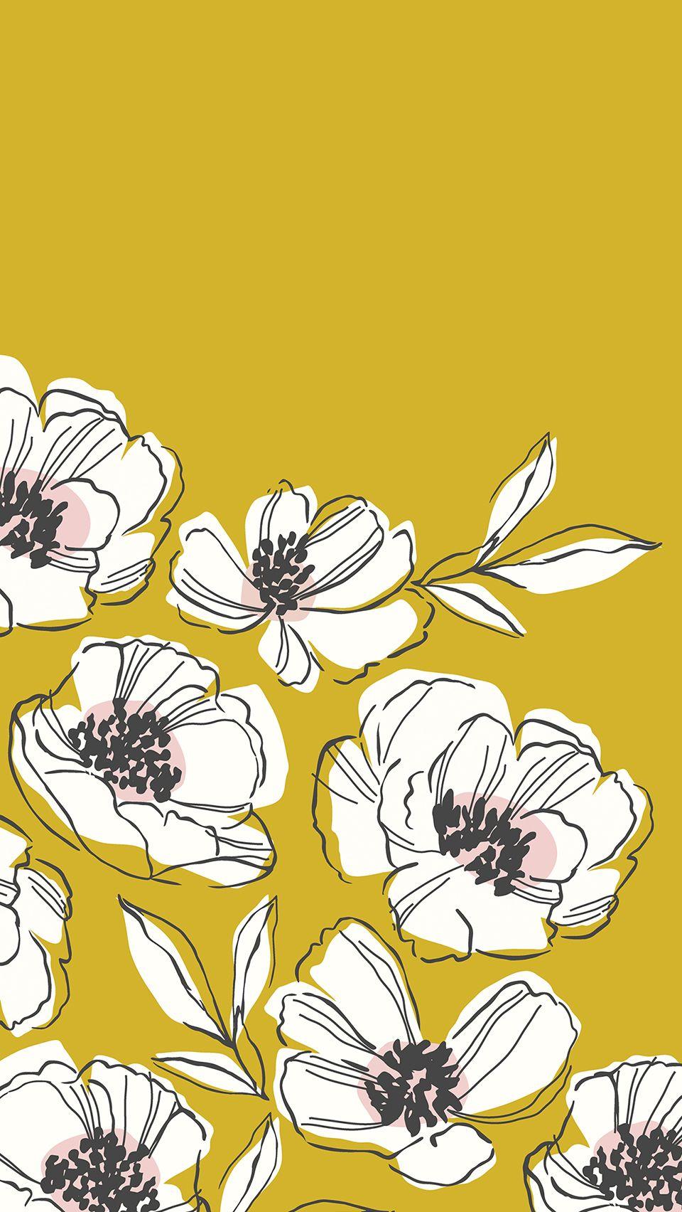 Rise & Shine. Flower illus. Mobile
