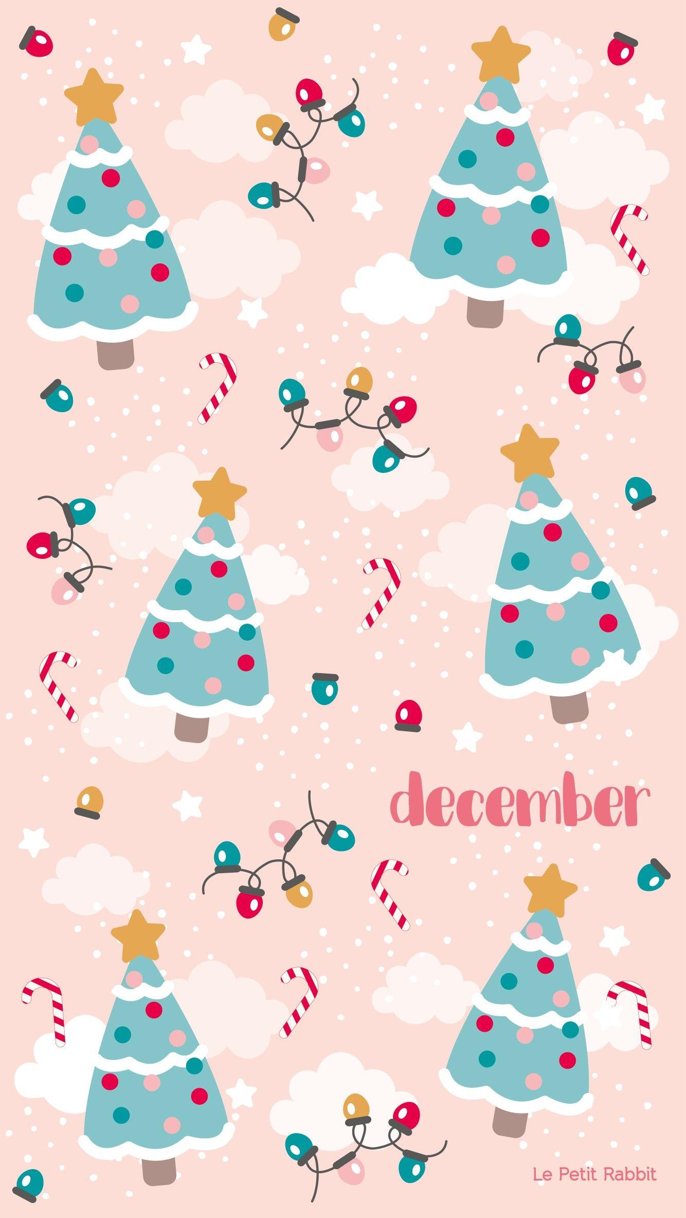 Wallpaper navidad. Wallpaper iphone christmas, Cute christmas wallpaper, December wallpaper iphone