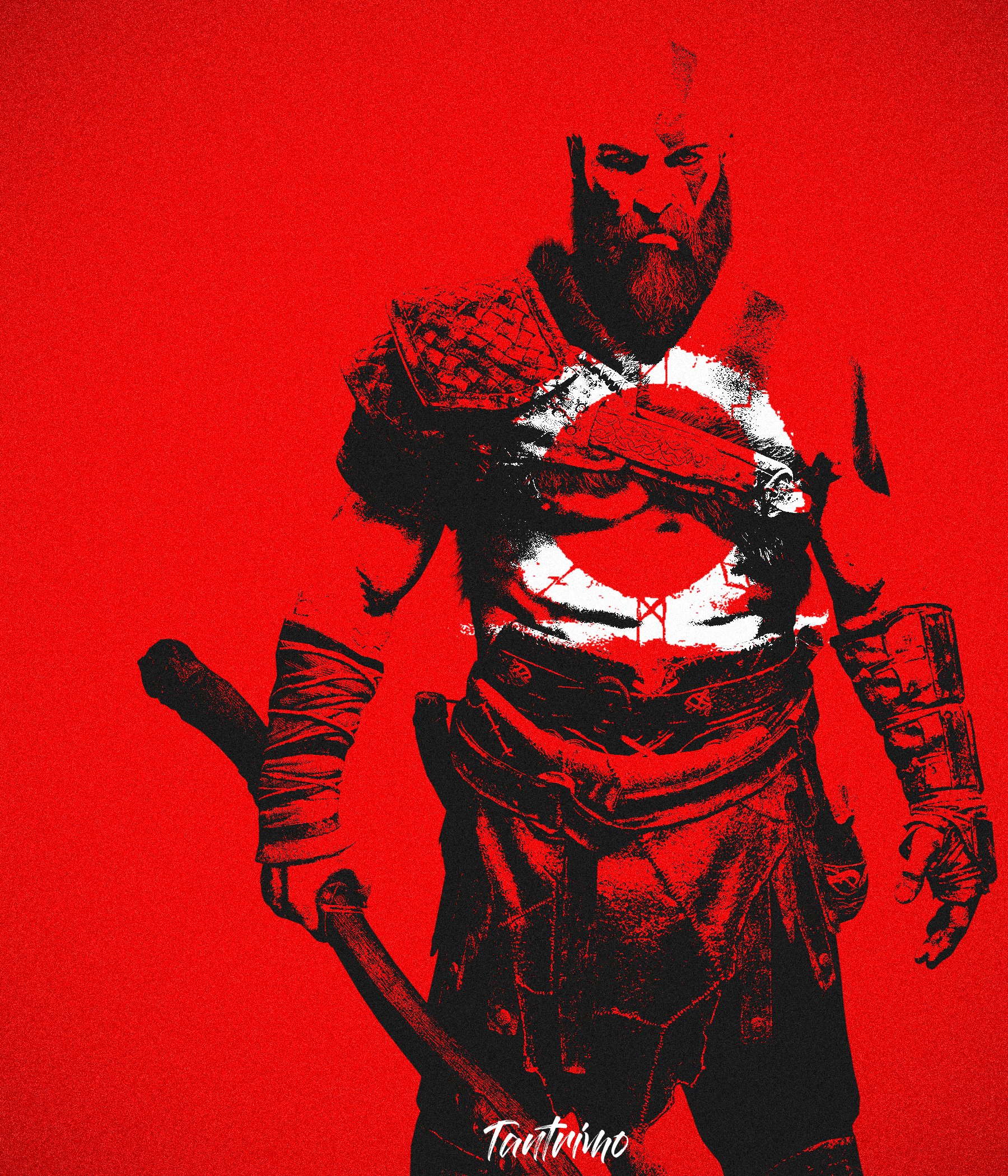 God Of War Wallpaper Poster I Made!