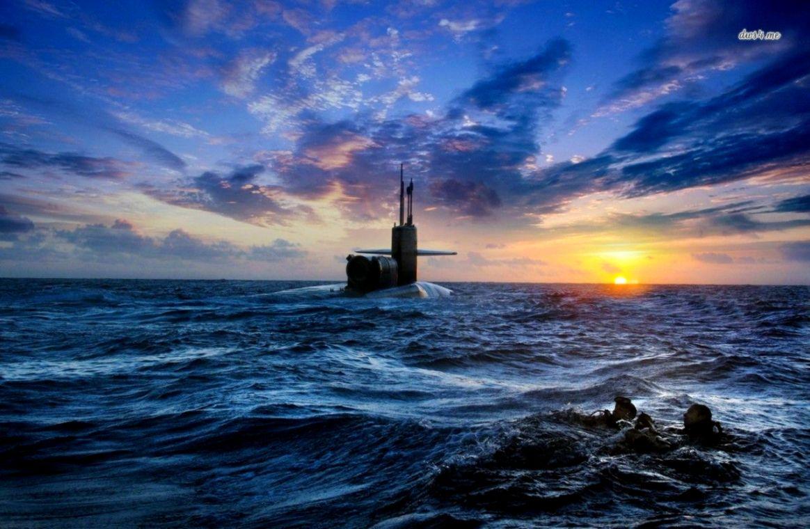 Submarine Navy Desktop Background