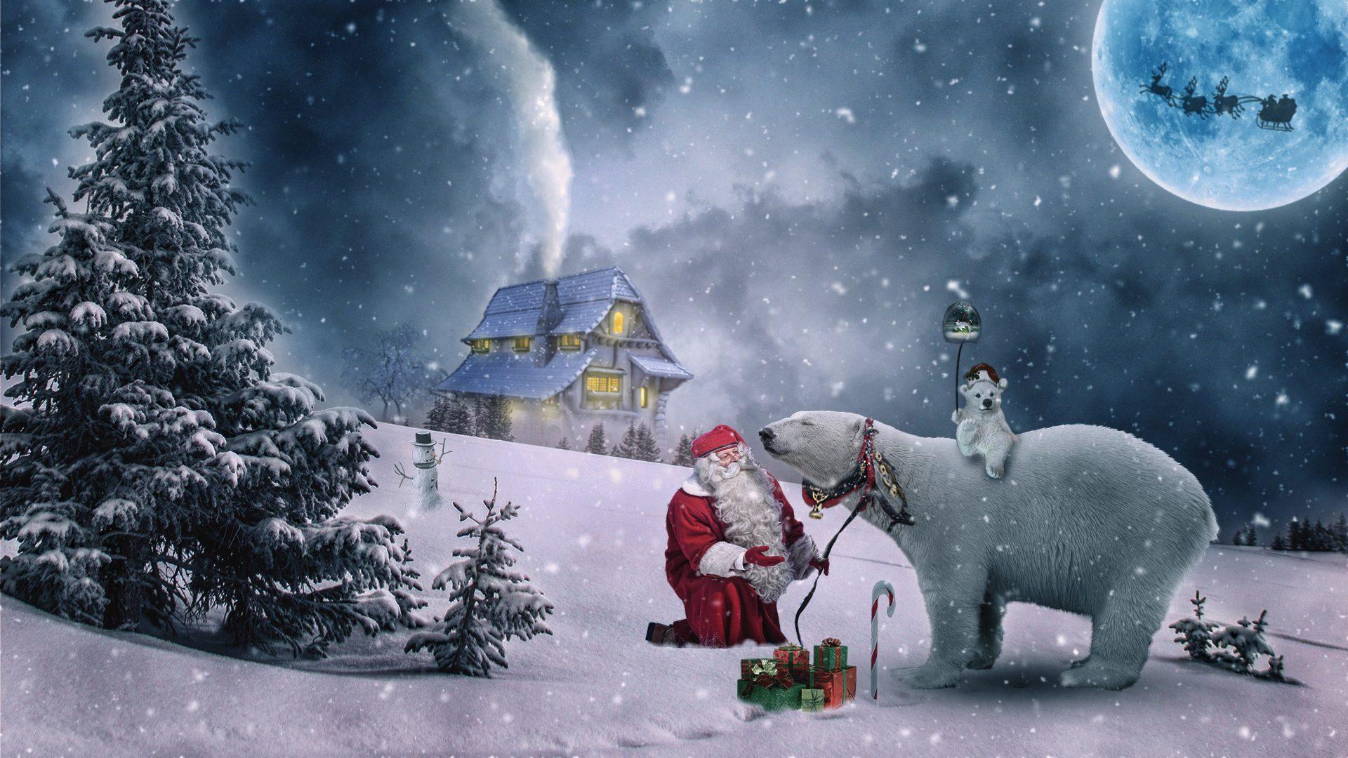 Free download Christmas Santa Claus Wallpaper HD Download