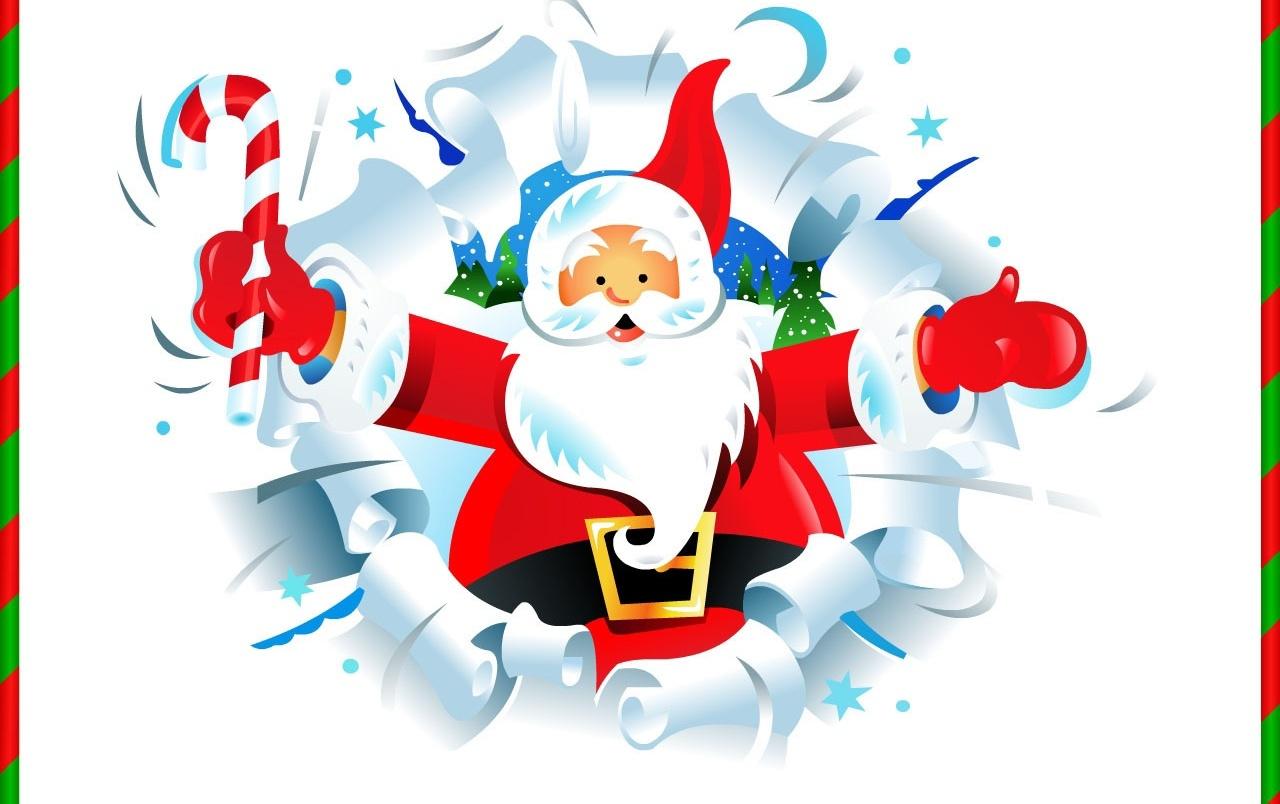 Christmas Santa wallpaper. Christmas Santa