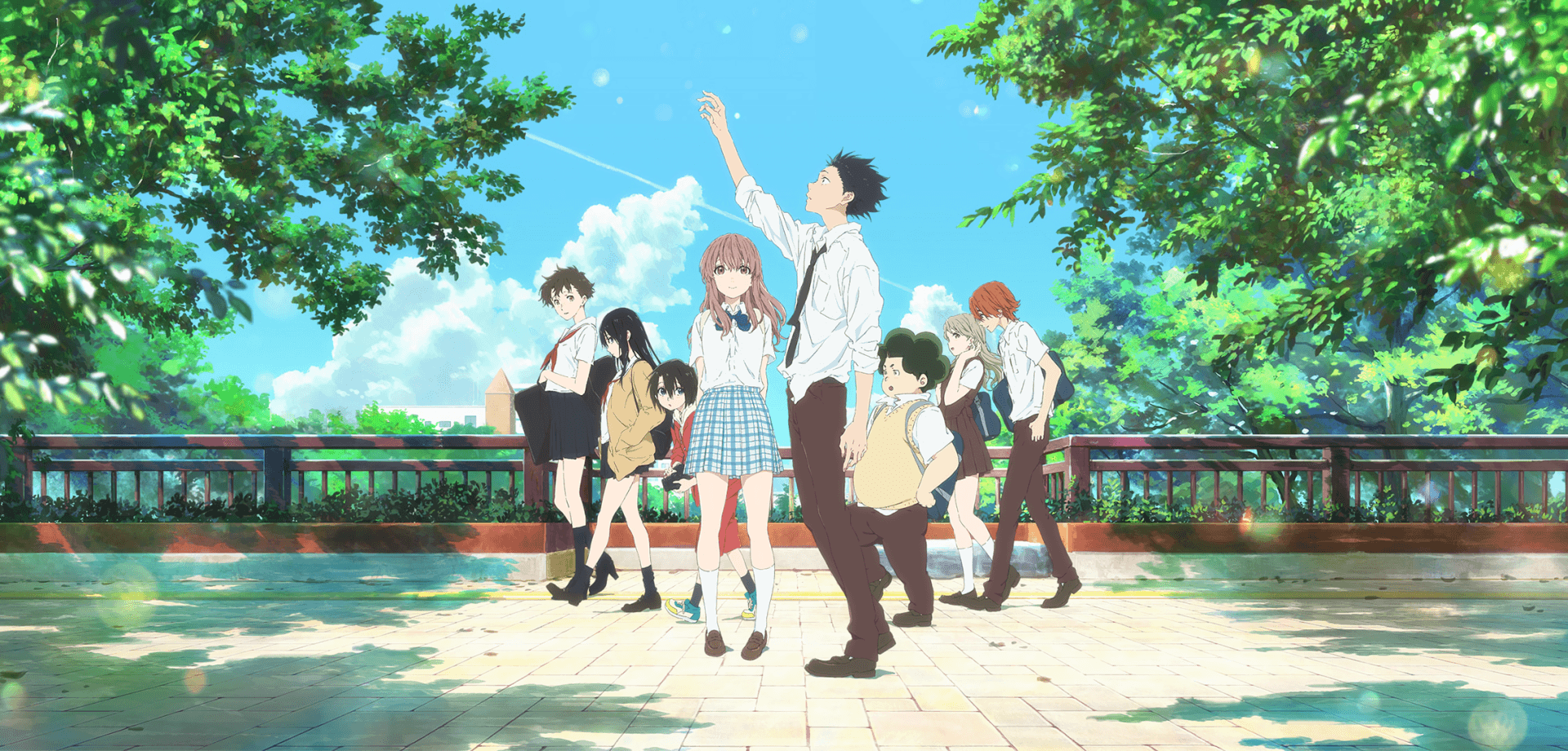 Anime Koe No Katachi Shouko Nishimiya Shouya Ishida Miki