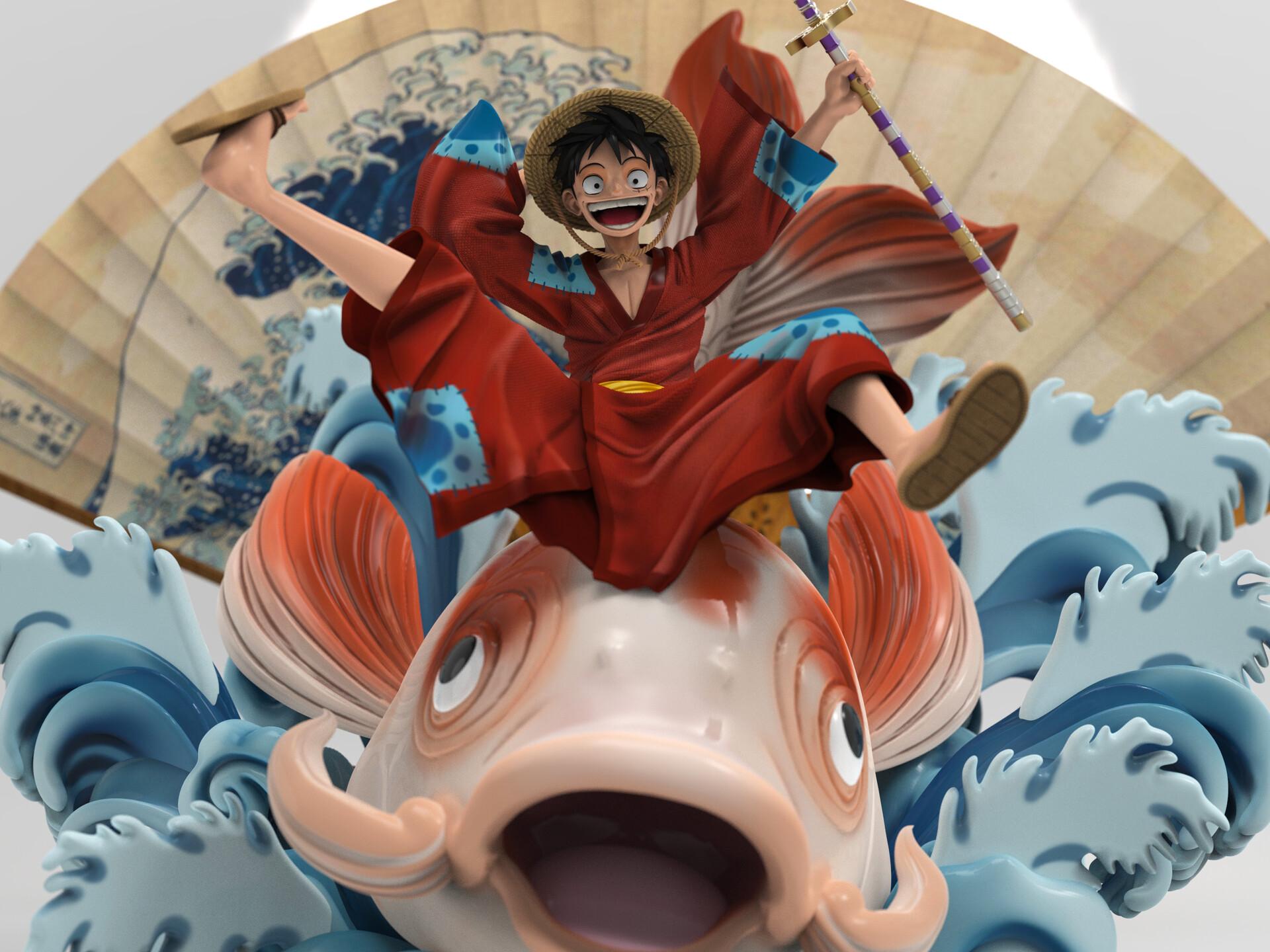 Luffy Wano Wallpapers  Wallpaper Cave
