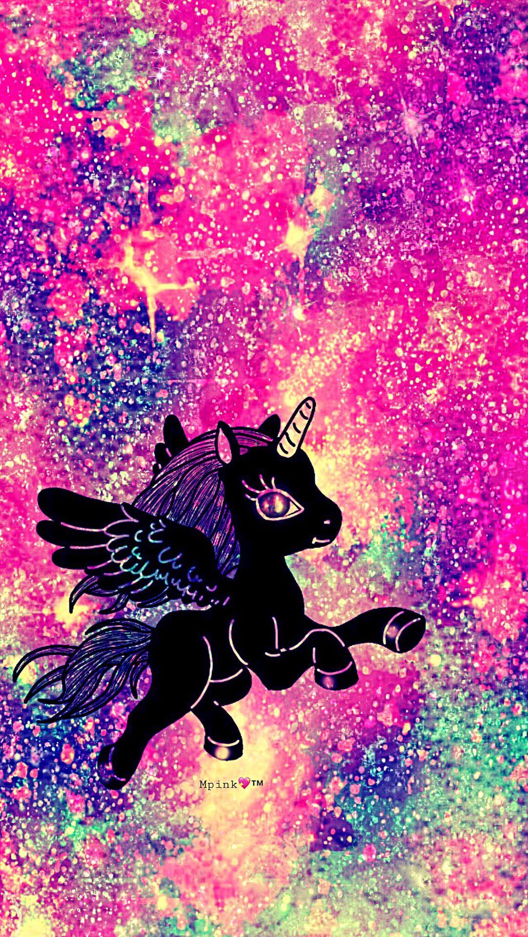 Glitter Unicorn Wallpaper For Iphone