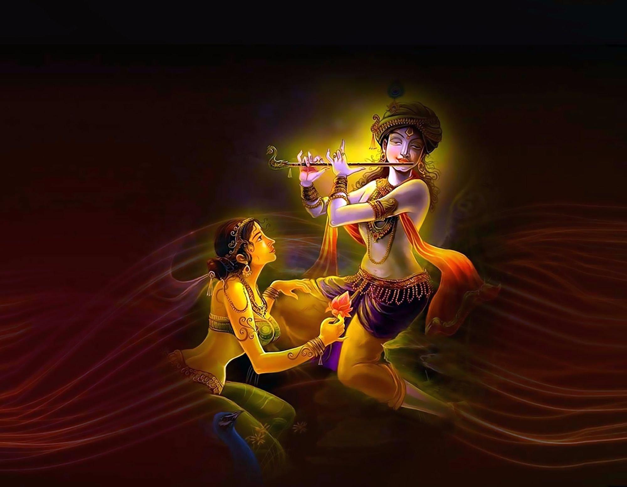Simon Gipps Kent ⁓ Picture Of Lord Krishna With Flute