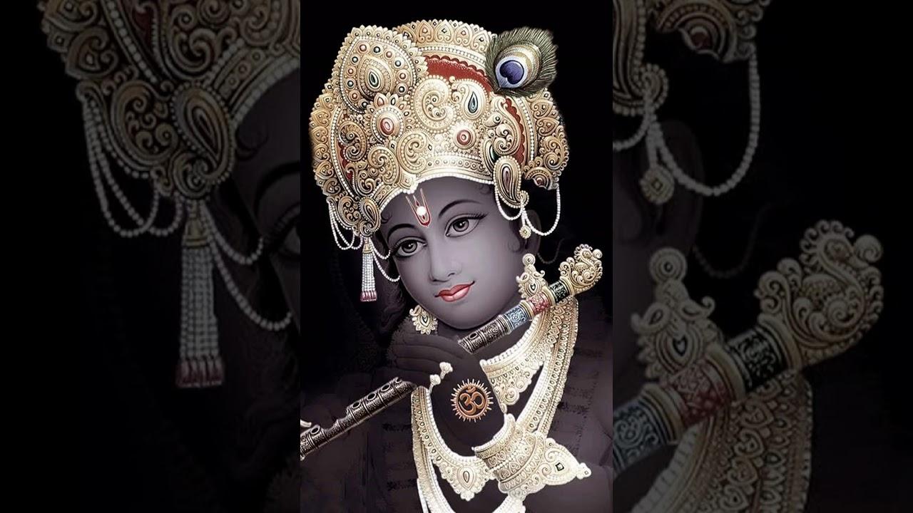 Magical Flute Player Lord Krishna Wallpaper
