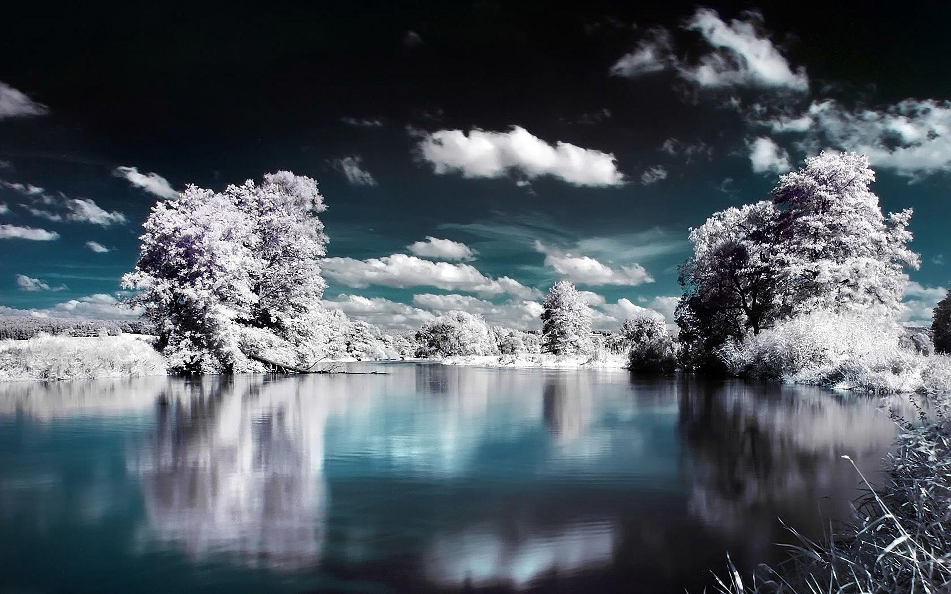 Infrared Landscape Wallpapers - Wallpaper Cave