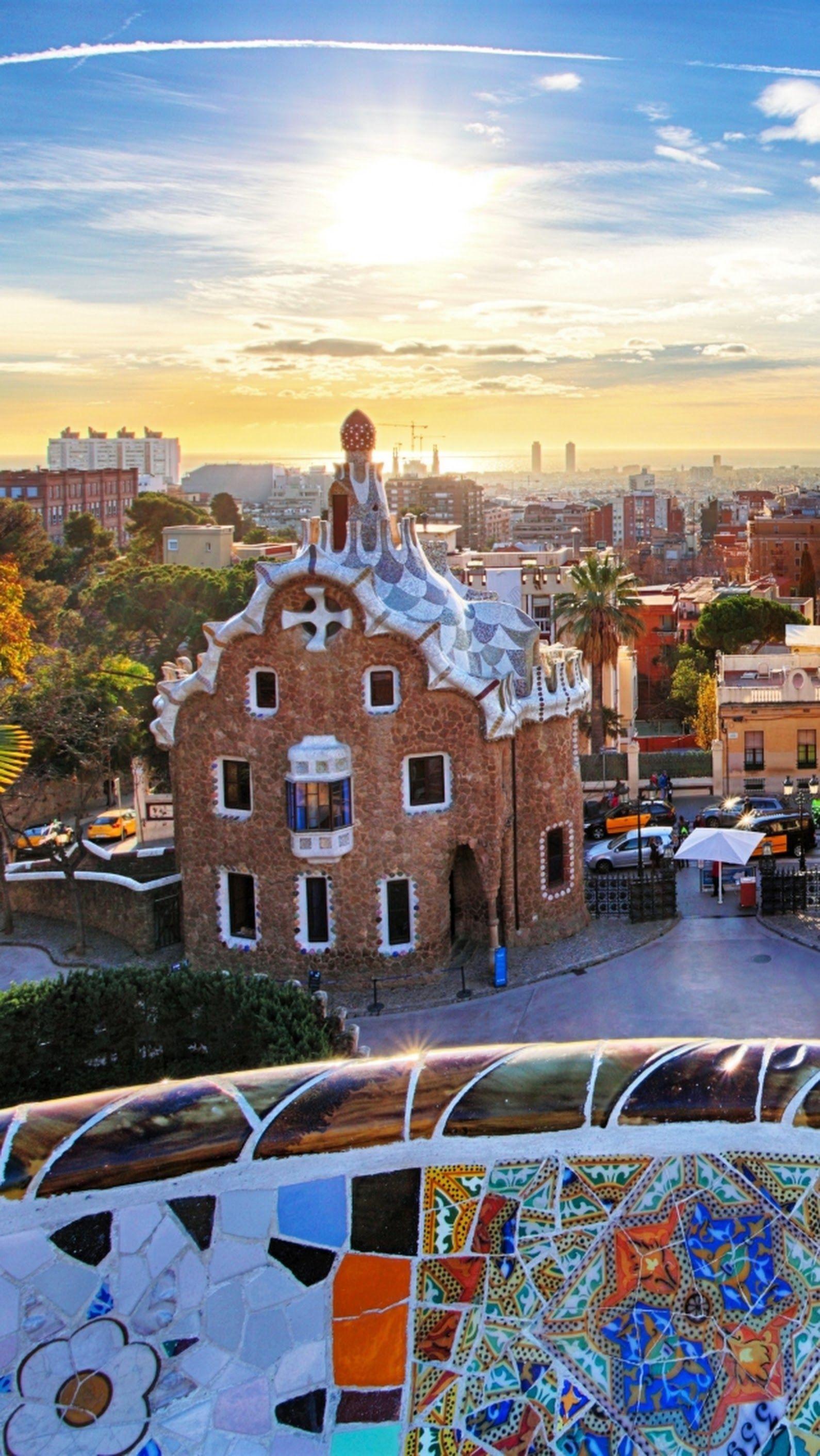 Archetecture. Barcelona, Mobile