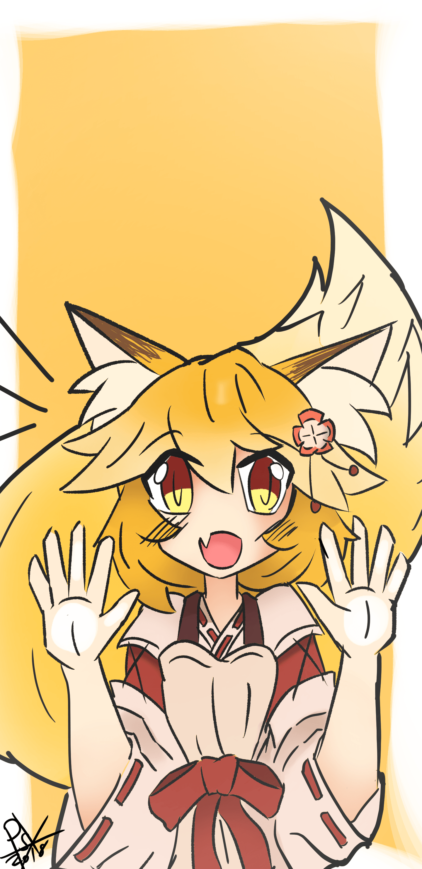 Senko Wallpaper by PsyFox23 on Newgrounds