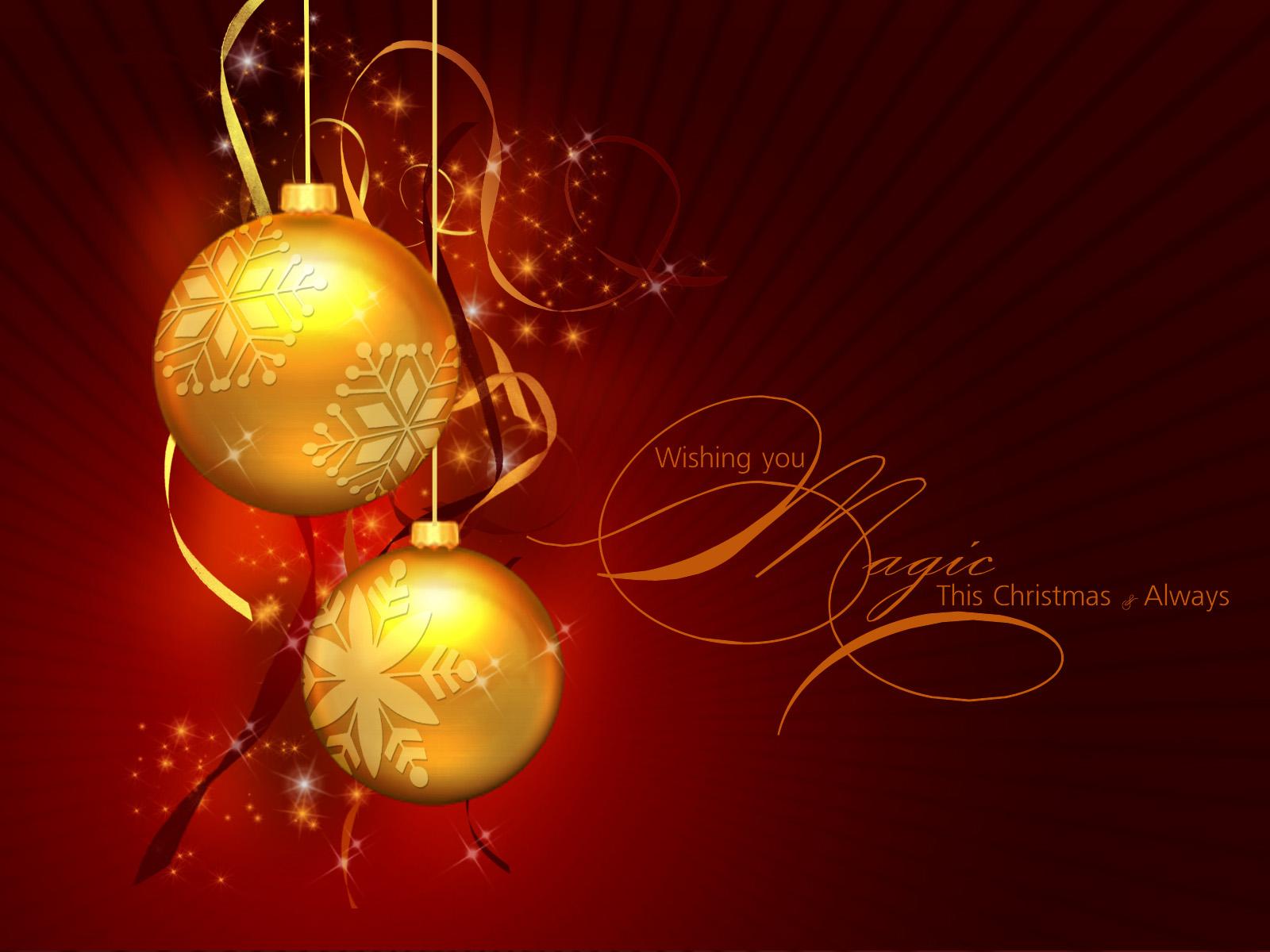 Golden Christmas Wallpapers - Wallpaper Cave