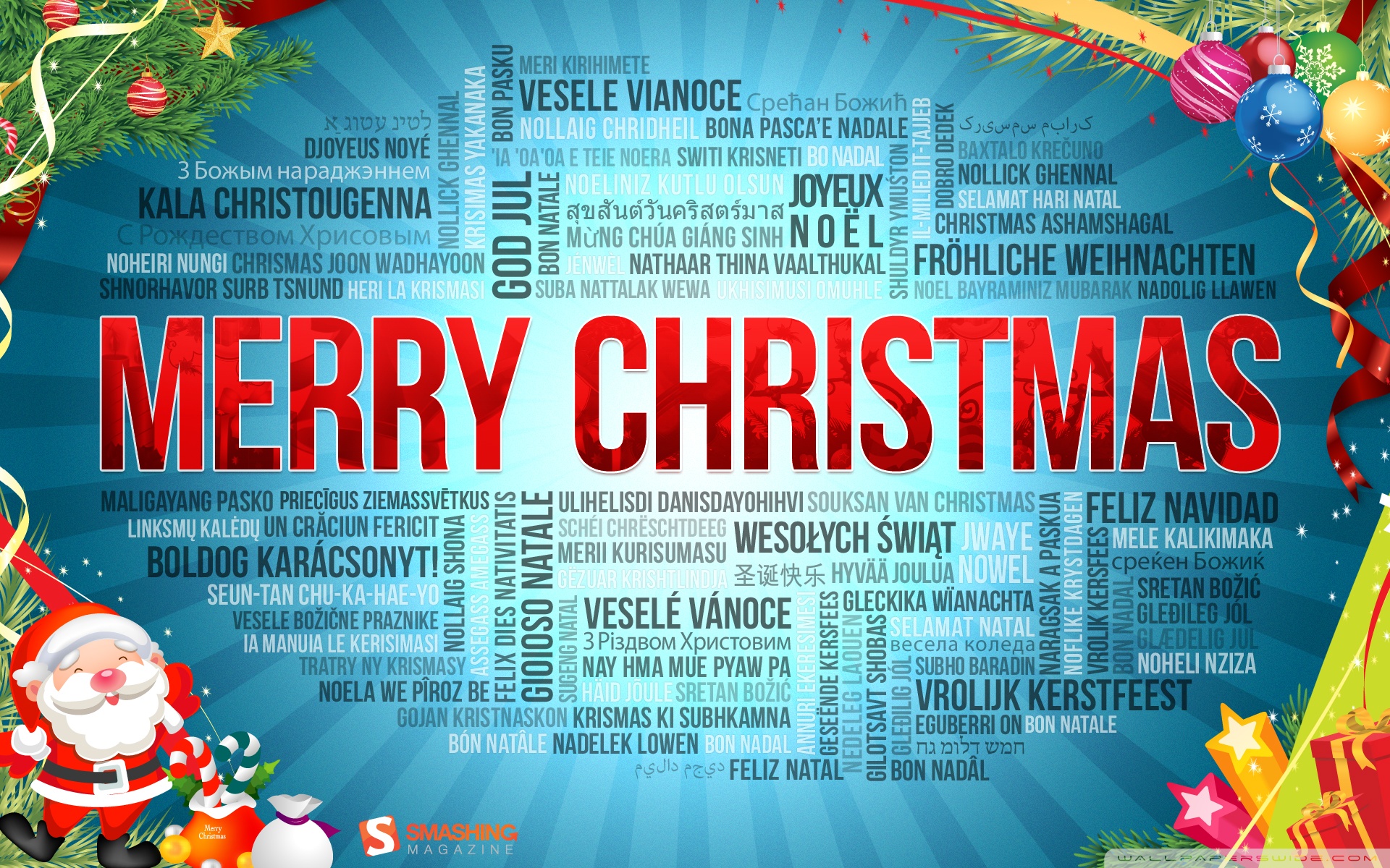 Merry Christmas Everyone ❤ 4K HD Desktop Wallpaper for 4K