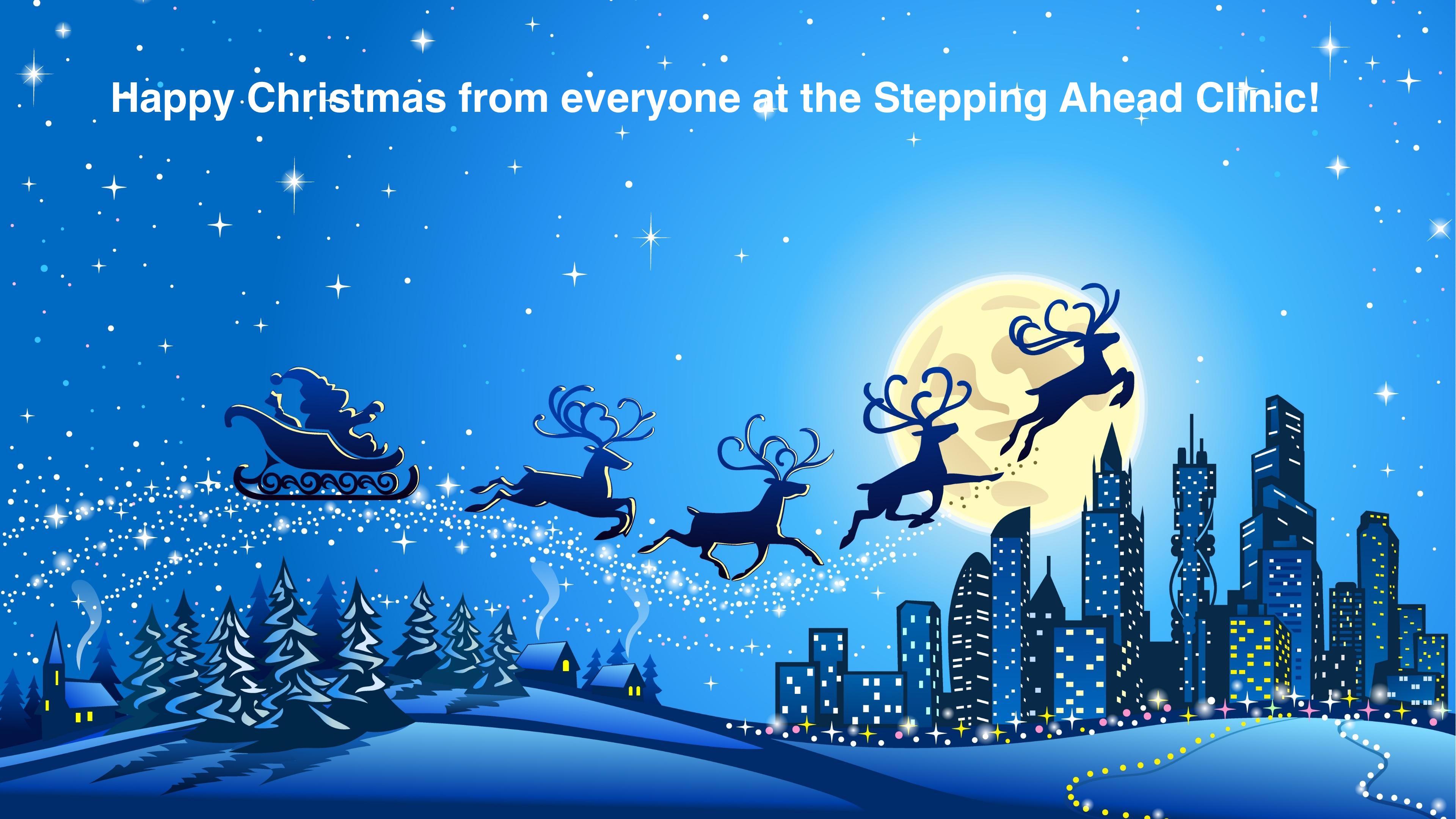 Merry Christmas And Happy New Year Dekstop HD Wallpaper. Stepping Ahead Clinic