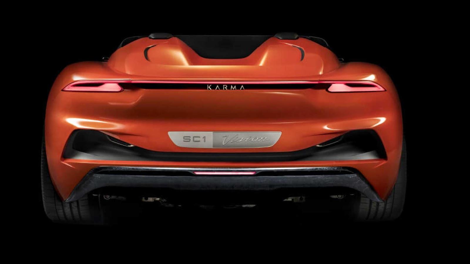 Karma SC1 Vision Concept is aircraft inspired